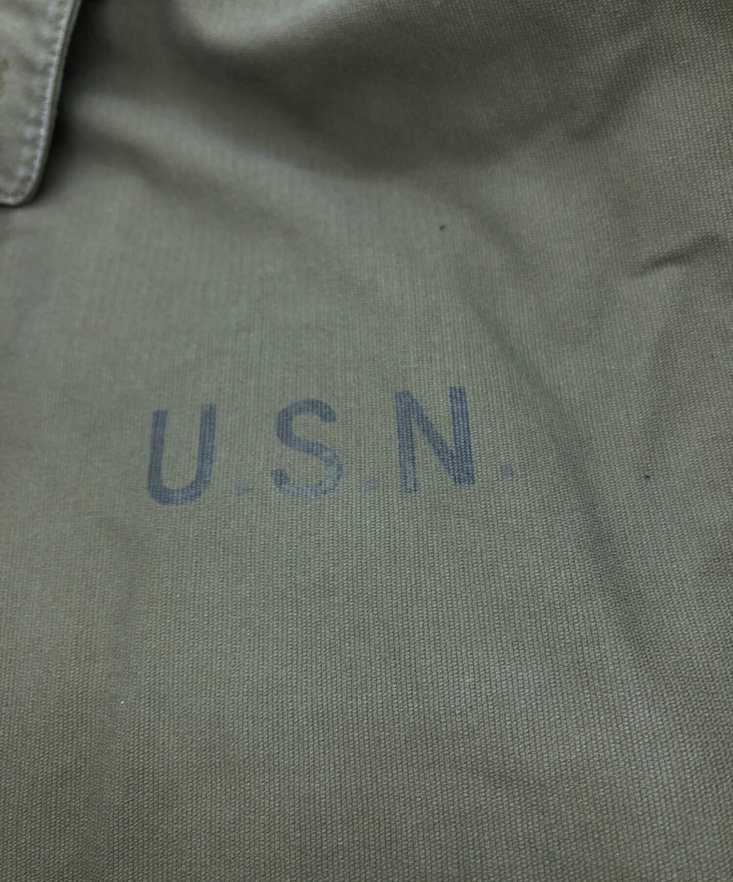 中古・古着通販】WAIPER (ワイパー) U.S.NAVY N-1 デッキ ジャケット