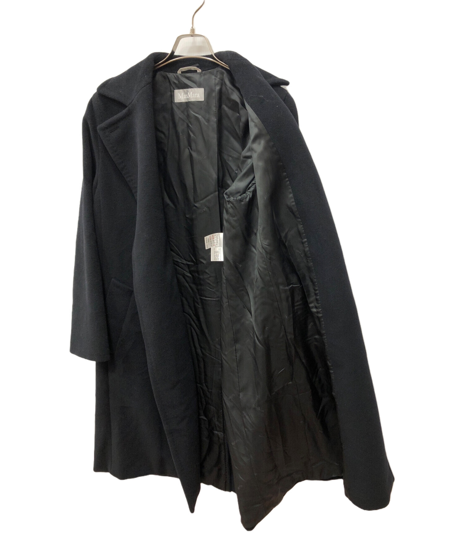 中古・古着通販】MaxMara (マックスマーラ) アンゴラ混トッパーコート