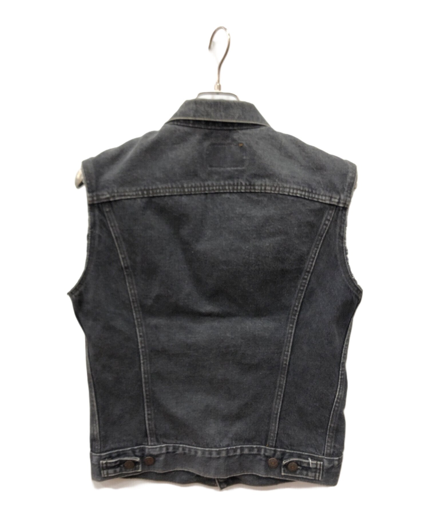 中古・古着通販】LEVI'S (リーバイス) デニムベスト グレー サイズ:36
