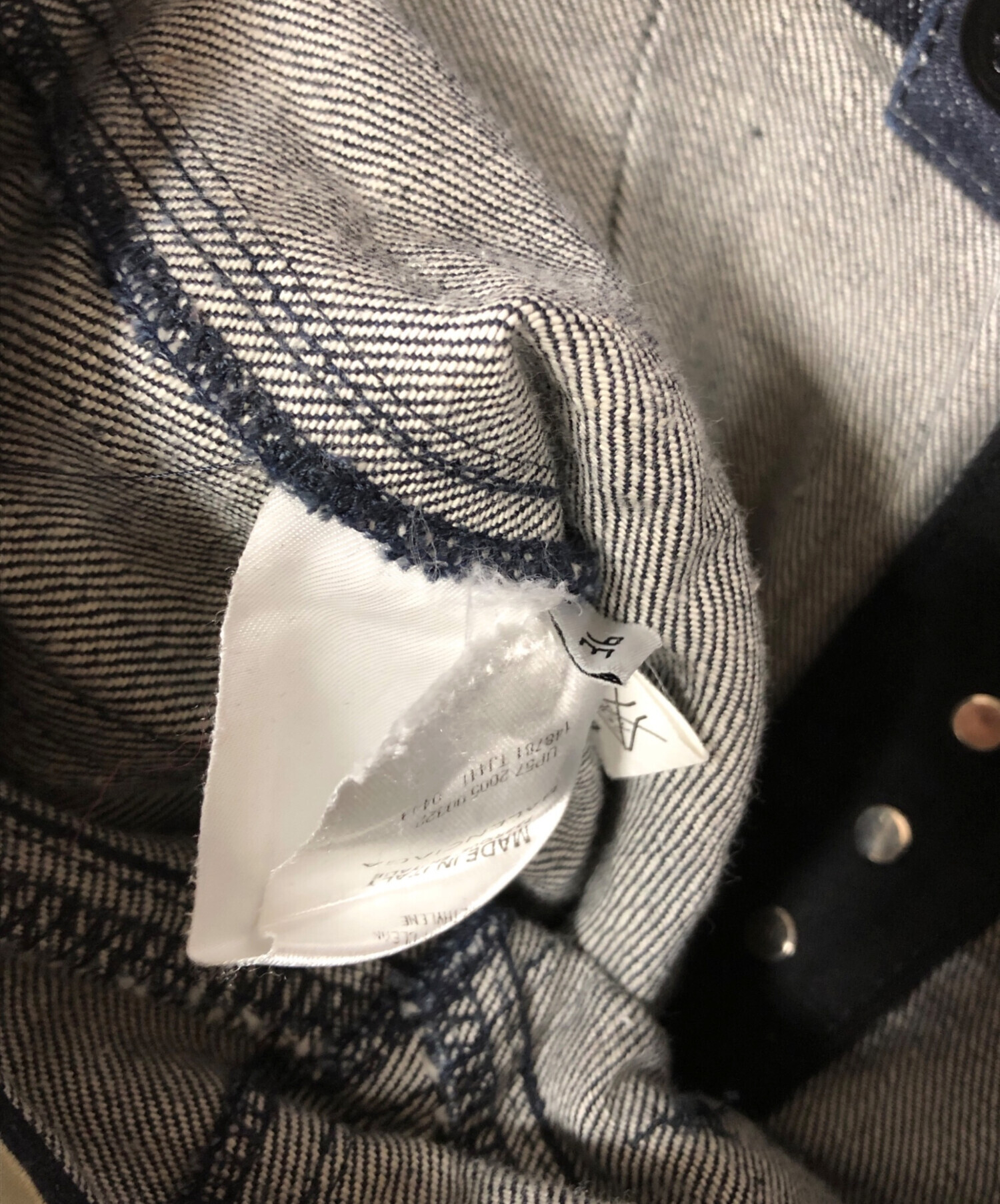 美品 BALENCIAGA バレンシアガ デニムパンツ スコート 36 中古・古着通販】BALENCIAGA (バレンシアガ) デニムパンツ インディゴ