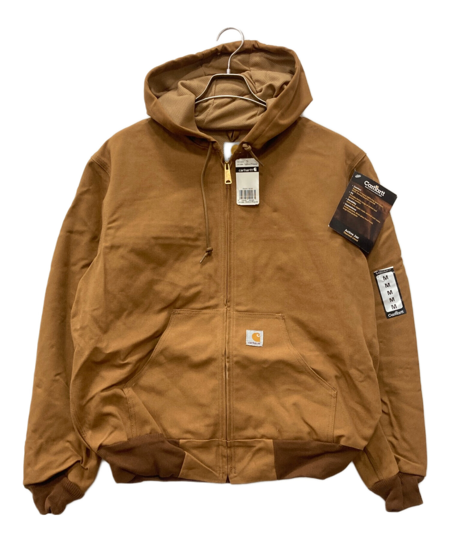 中古・古着通販】CarHartt (カーハート) DUCK ACTIVE JACKET ブラウン 