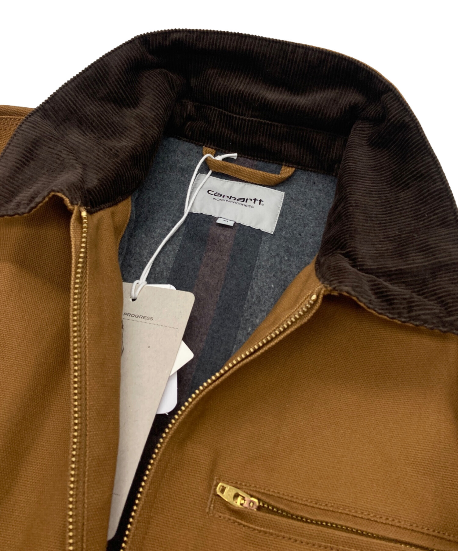 Carhartt カーハート デトロイトジャケットコート ブラウン サイズM
