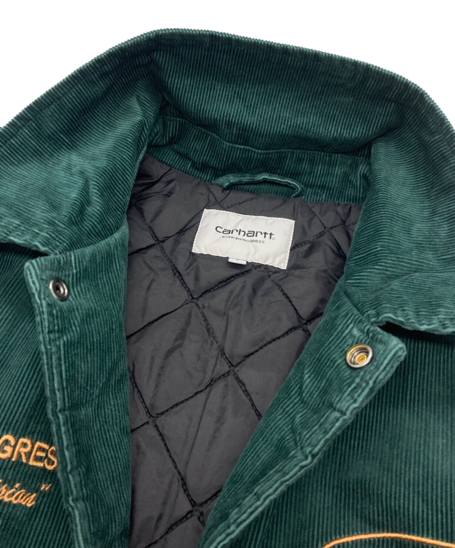 中古・古着通販】CarHartt (カーハート) RUGGED LETTERMAN JACKET