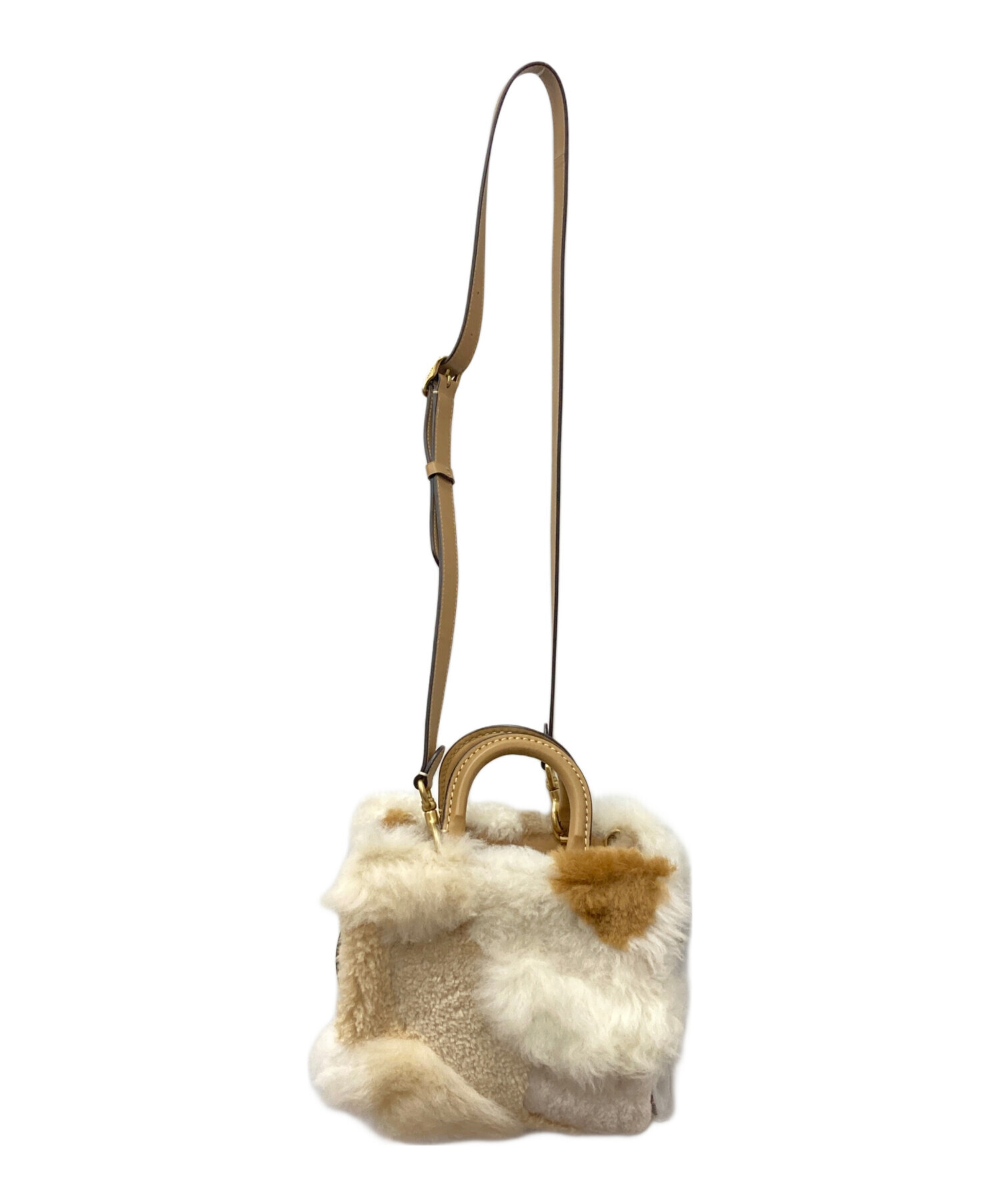 中古・古着通販】COACH (コーチ) ローグ 20・パッチワーク ベージュ