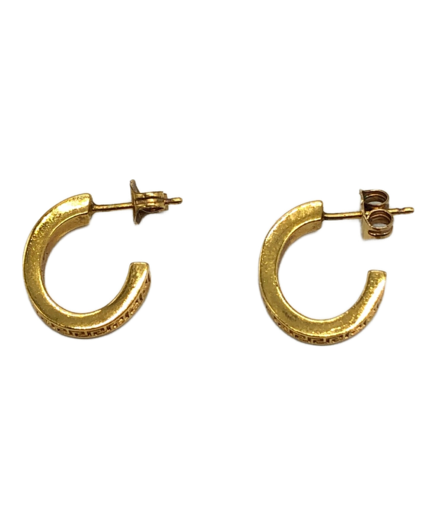 中古・古着通販】VERSACE (ヴェルサーチェ) グレカフープピアス