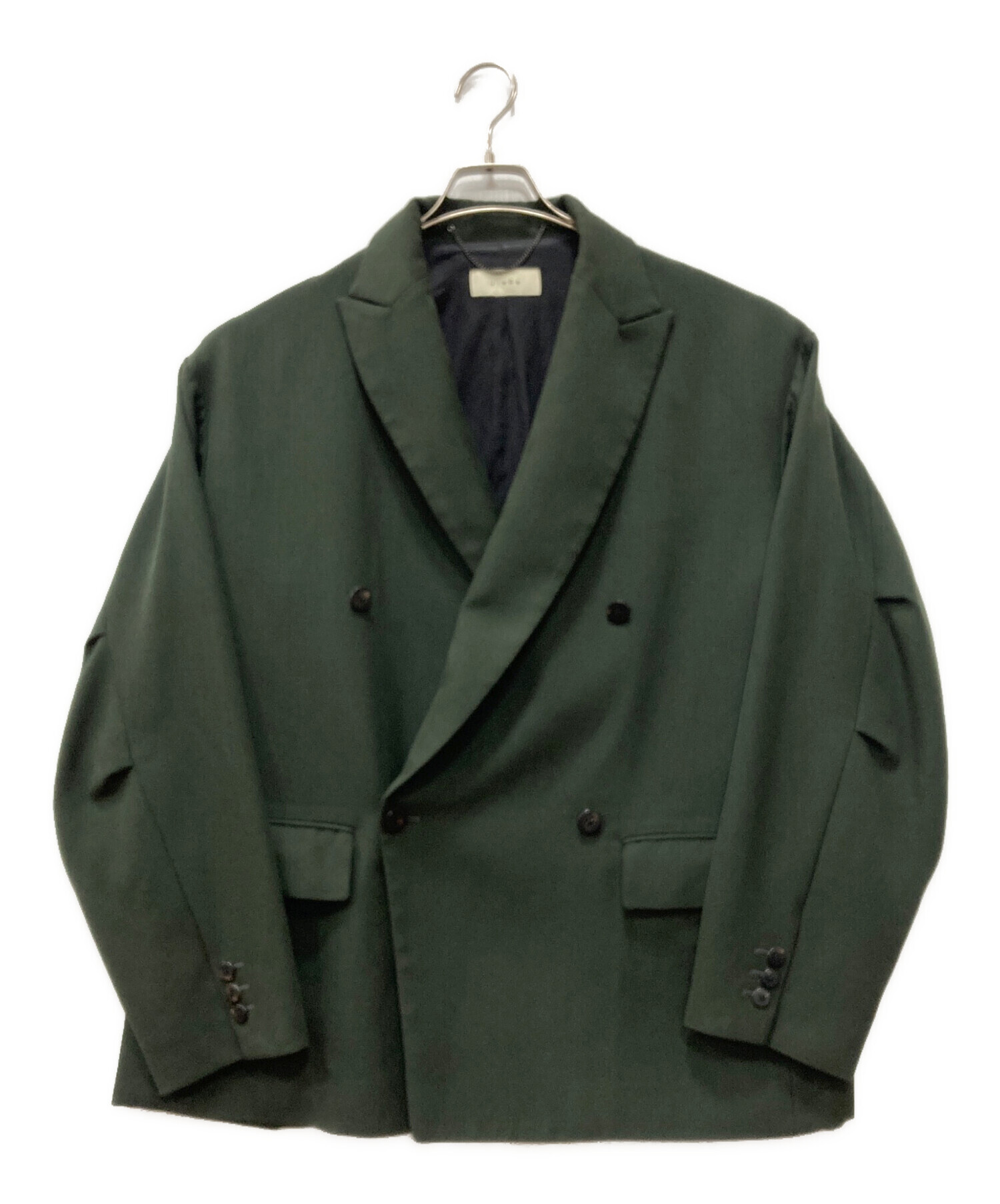 中古・古着通販】Jieda (ジエダ) ダブルテーラードジャケット グリーン