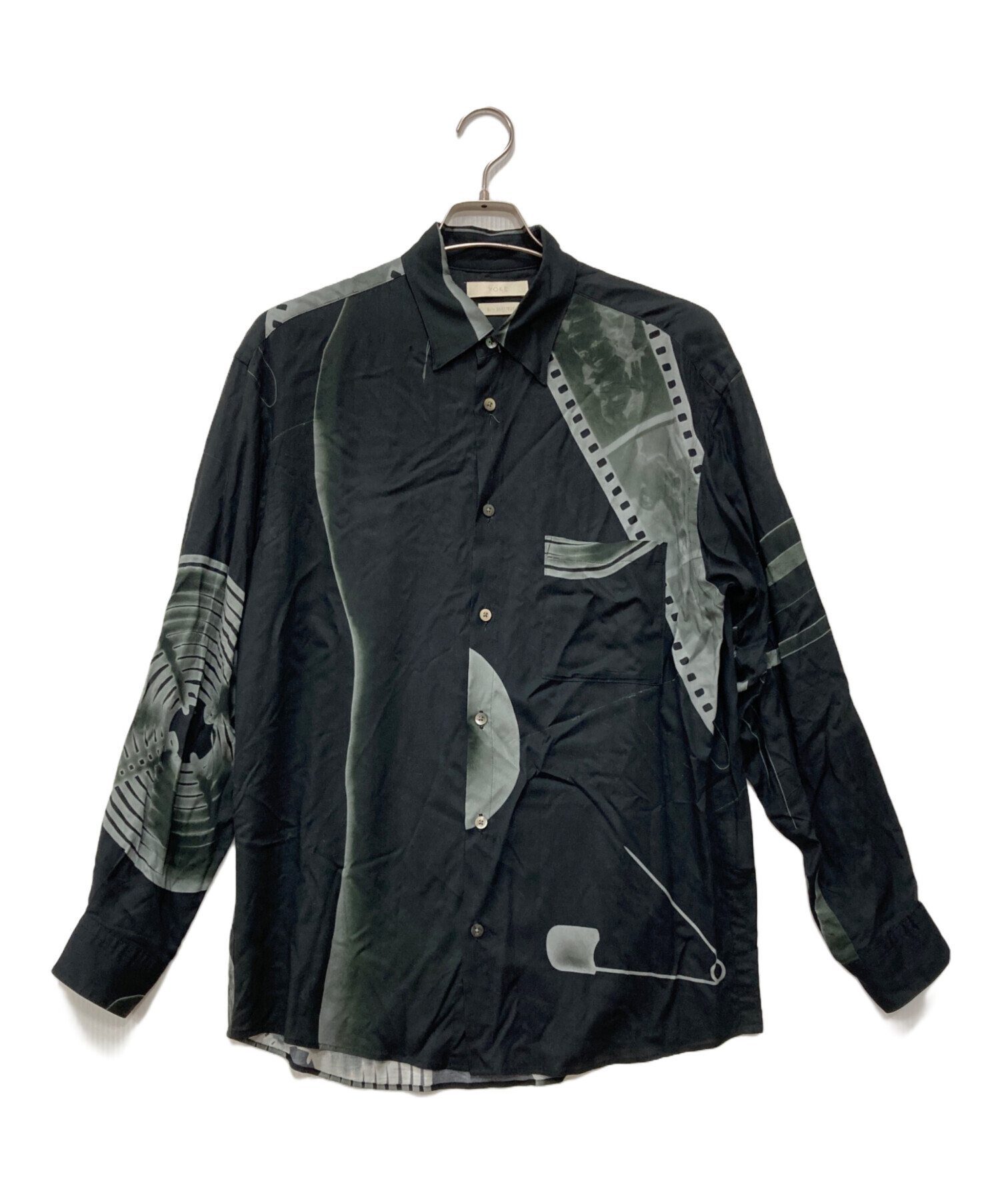 中古・古着通販】YOKE (ヨーク) Photogram Printed Rayon Shirt