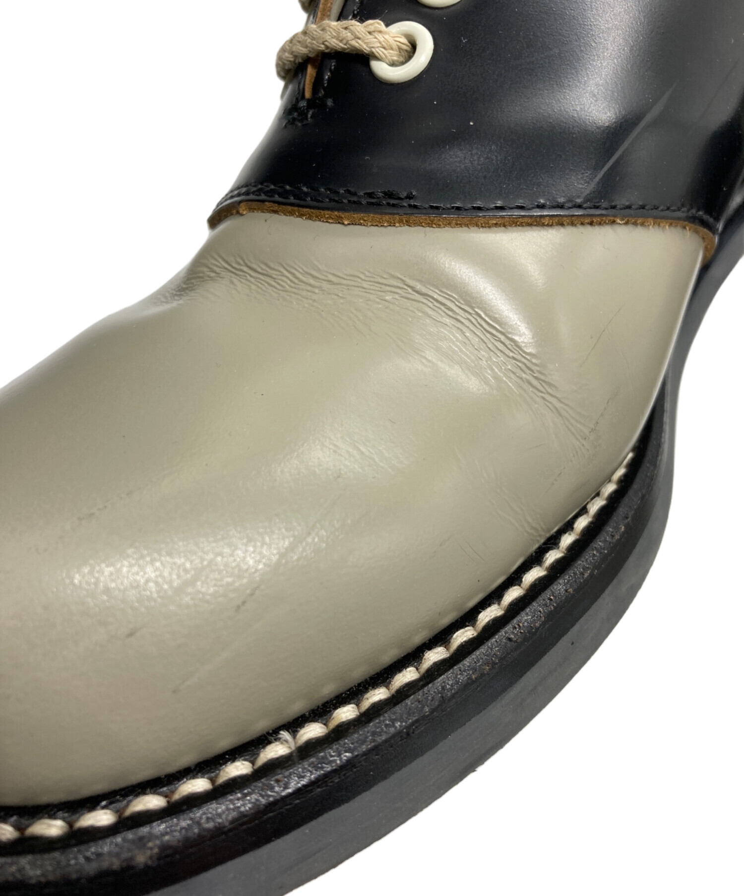 中古・古着通販】REGAL (リーガル) サドルシューズ ベージュ サイズ:25