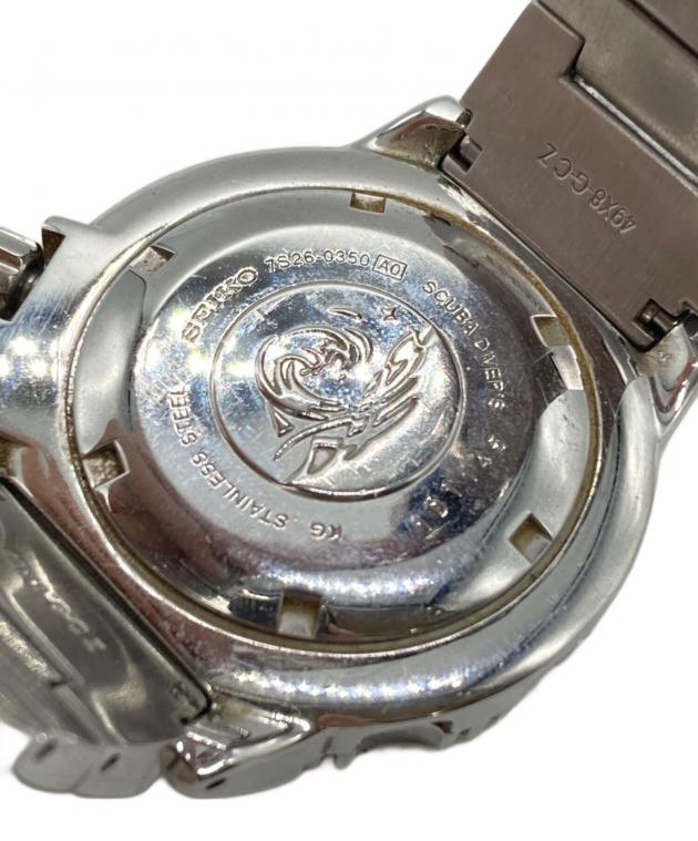 中古・古着通販】SEIKO (セイコー) ダイバーズウォッチ ブラック