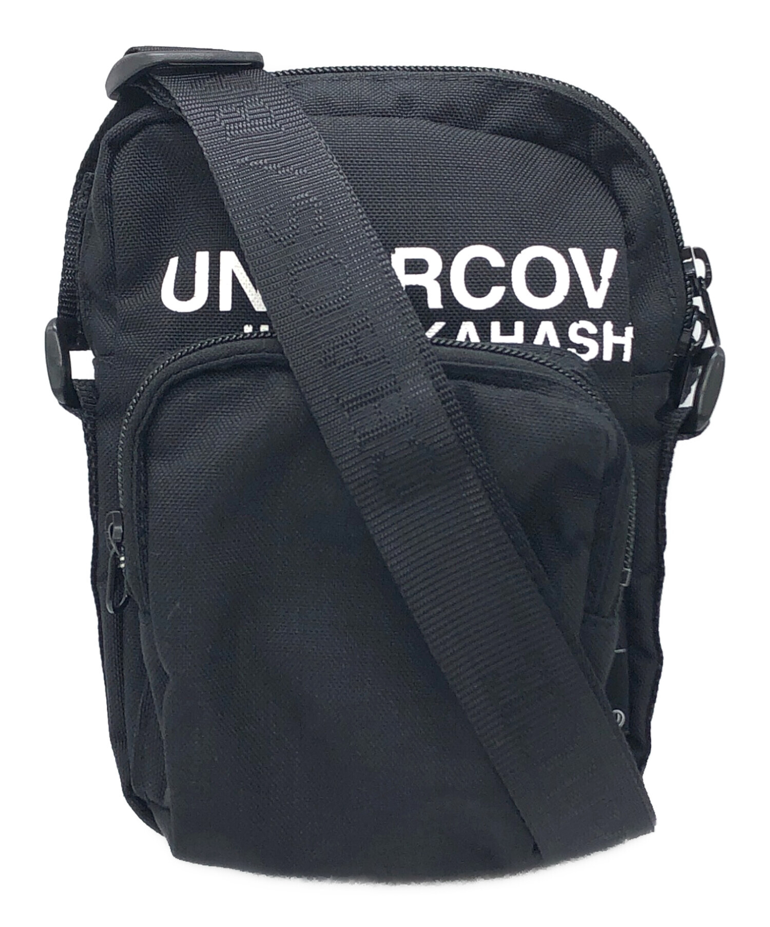 UNDERCOVER アンダーカバー　ショルダー　バッグ　ポーチ　黒　ブラック 中古・古着通販】UNDERCOVER (アンダーカバー) ロゴショルダーポーチ