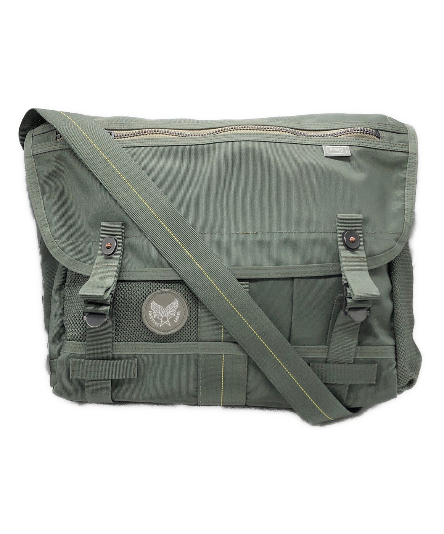 HARVEST LABEL ショルダーバッグ　カーキ 中古・古着通販】HARVEST LABEL (ハーヴェストレーベル) ショルダー
