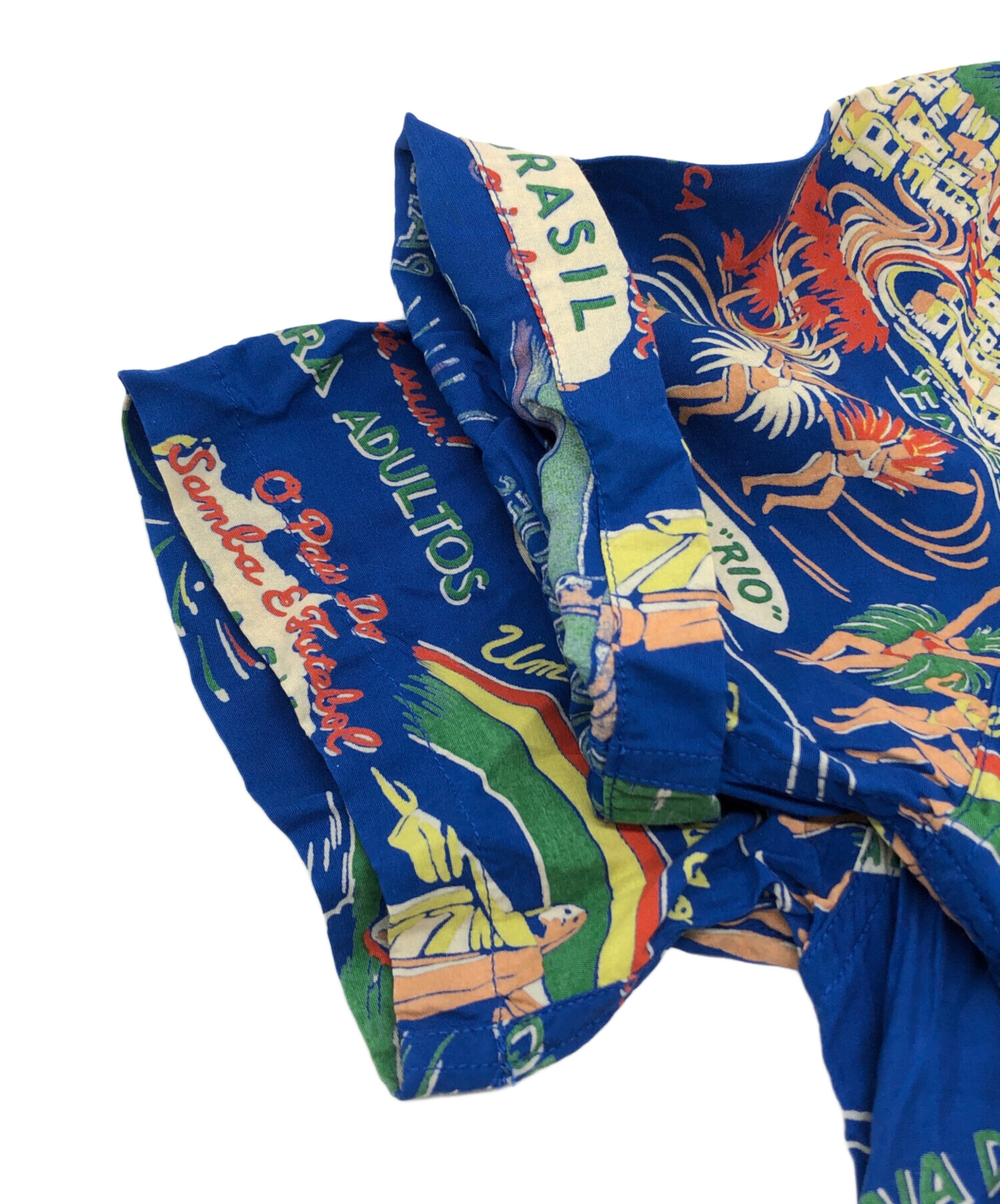 中古・古着通販】WACKO MARIA (ワコマリア) 半袖アロハシャツ ブルー