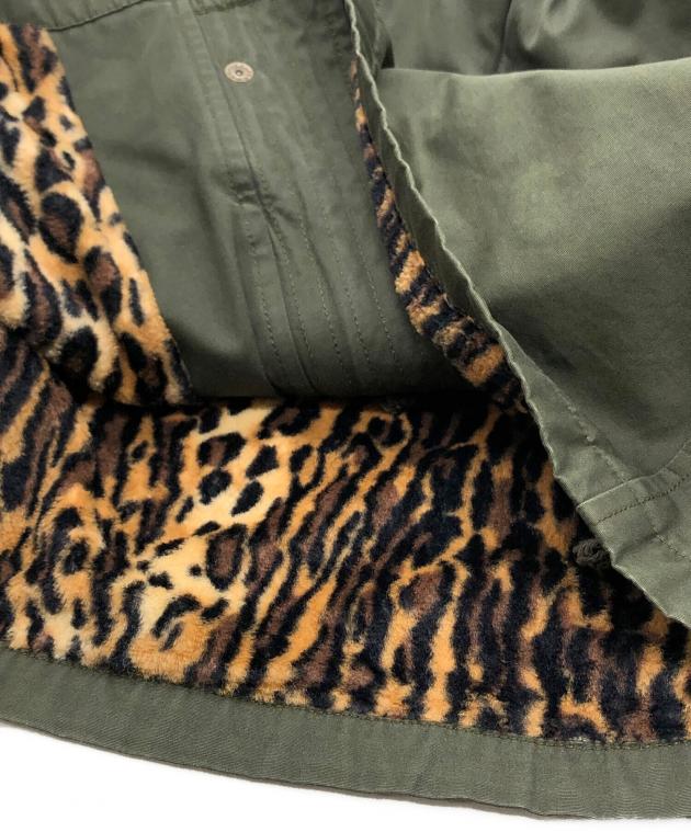 中古・古着通販】WACKO MARIA (ワコマリア) レオパードモッズコート