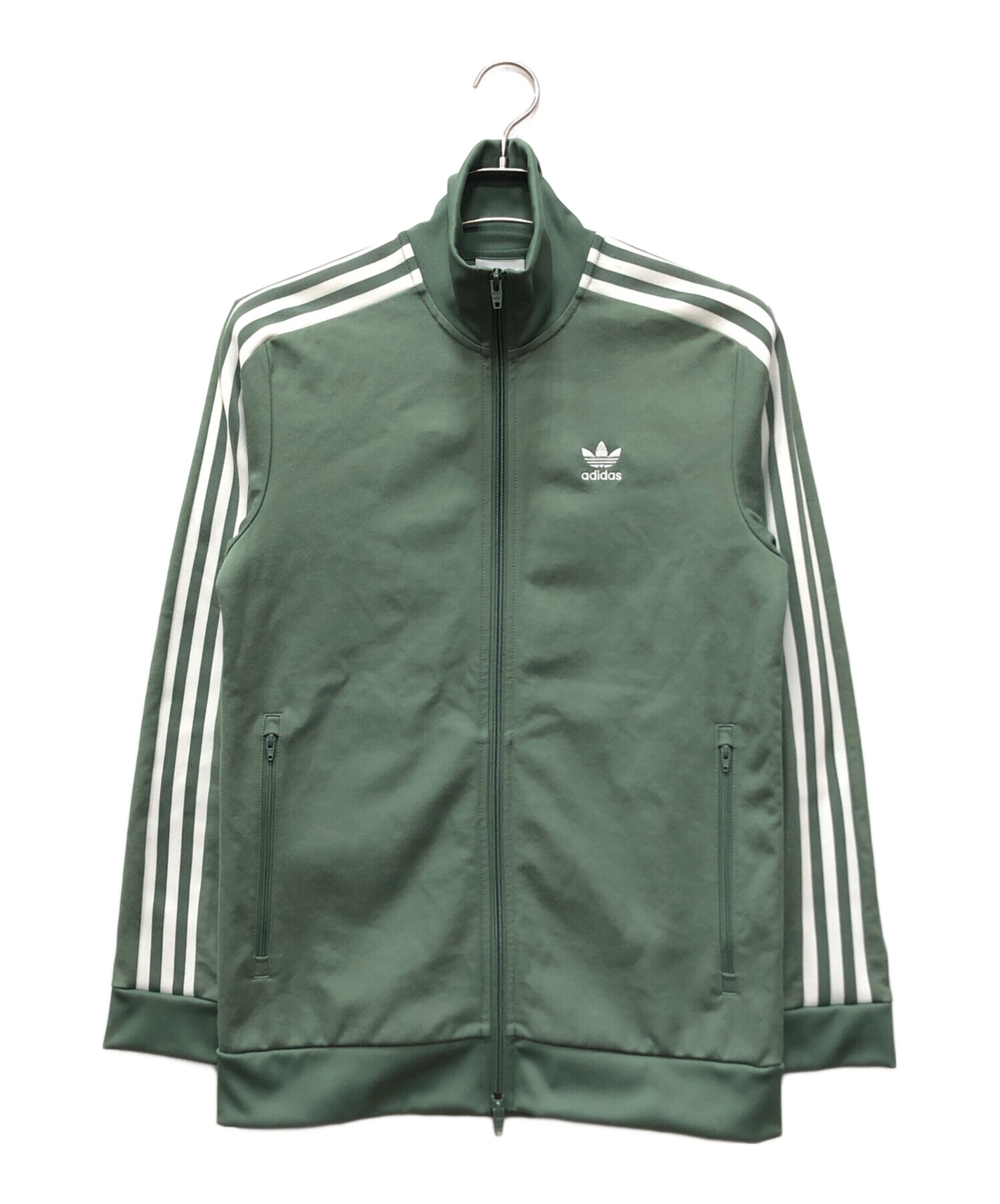 【即完売品】adidas トラックジャケット ベッケンバウアー グリーン S 中古・古着通販】adidas (アディダス) ベッケンバウアートラック