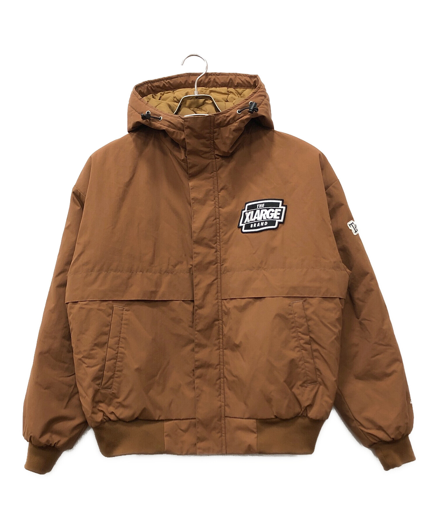 中古・古着通販】X-LARGE (エクストララージ) 中綿ジャケット ブラウン