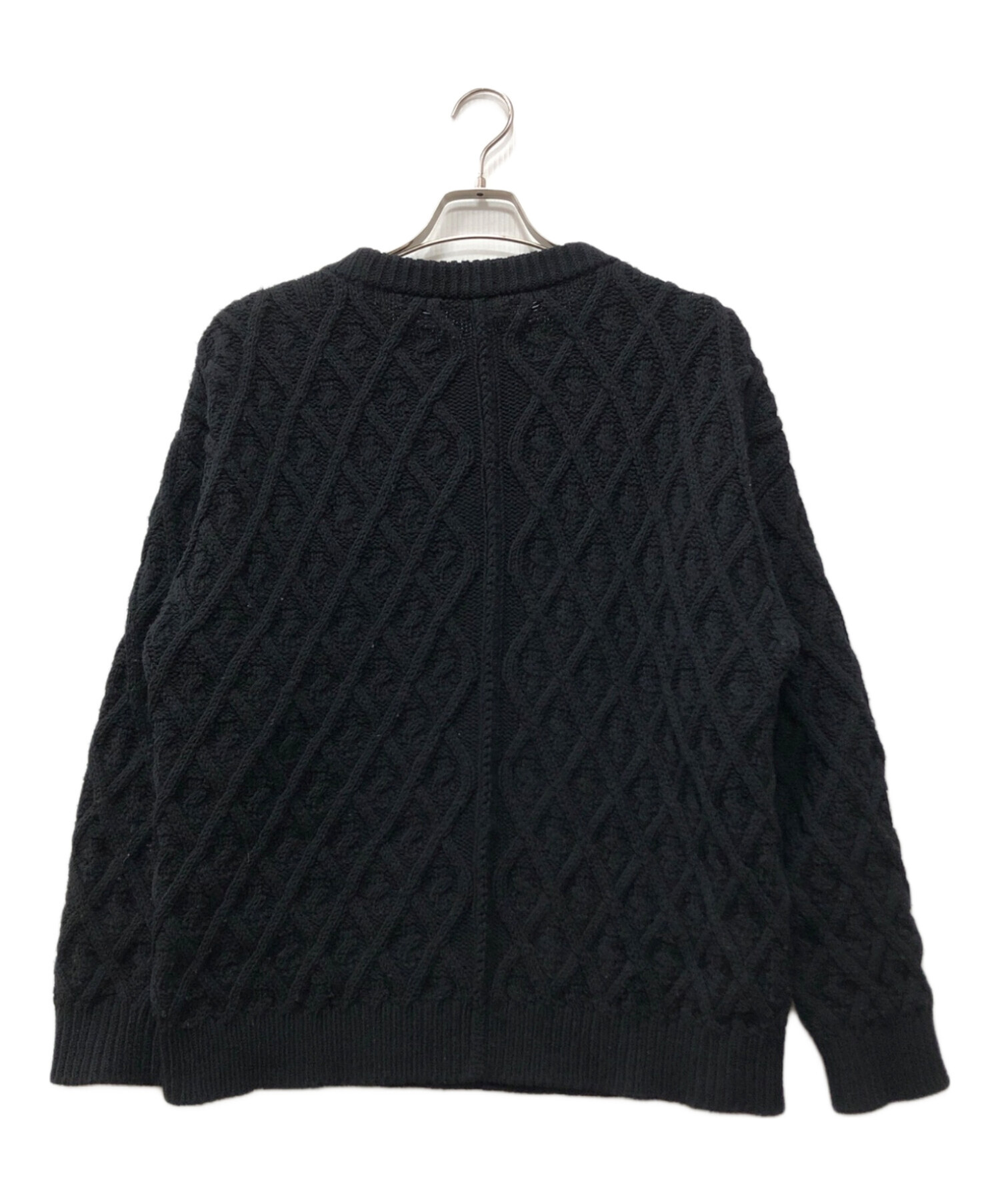 中古・古着通販】AURALEE (オーラリー) HARD TWIST MERINO ARAN KNIT P