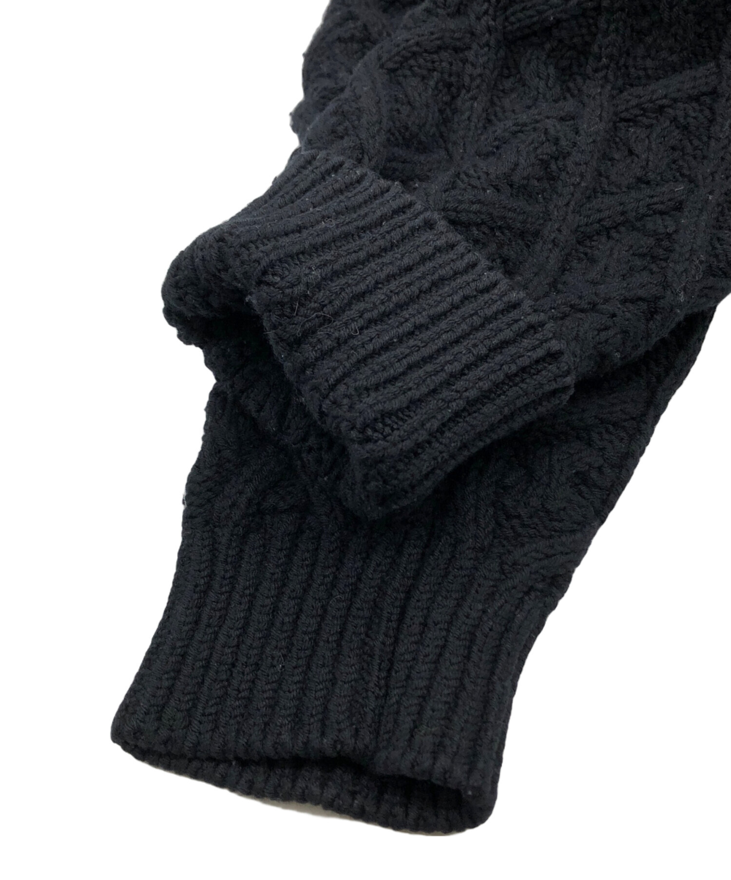 中古・古着通販】AURALEE (オーラリー) HARD TWIST MERINO ARAN KNIT P