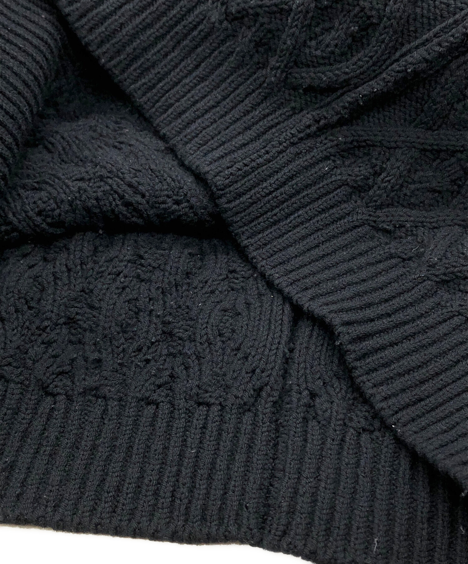 中古・古着通販】AURALEE (オーラリー) HARD TWIST MERINO ARAN KNIT P