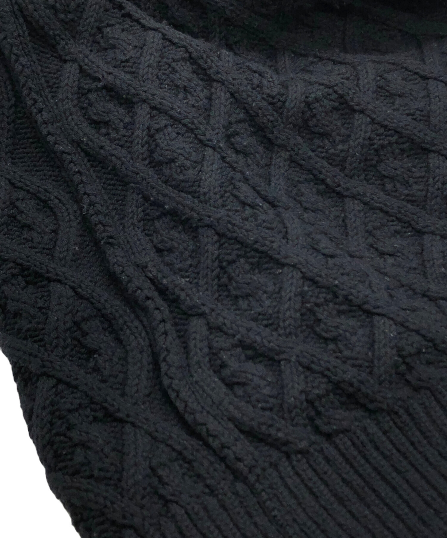 中古・古着通販】AURALEE (オーラリー) HARD TWIST MERINO ARAN KNIT P