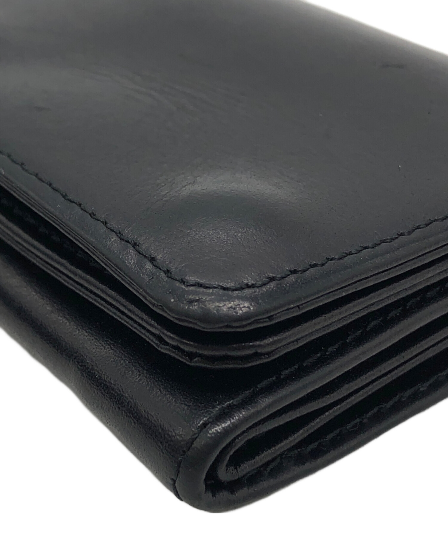 中古・古着通販】WACKO MARIA (ワコマリア) 3つ折り財布 ブラック