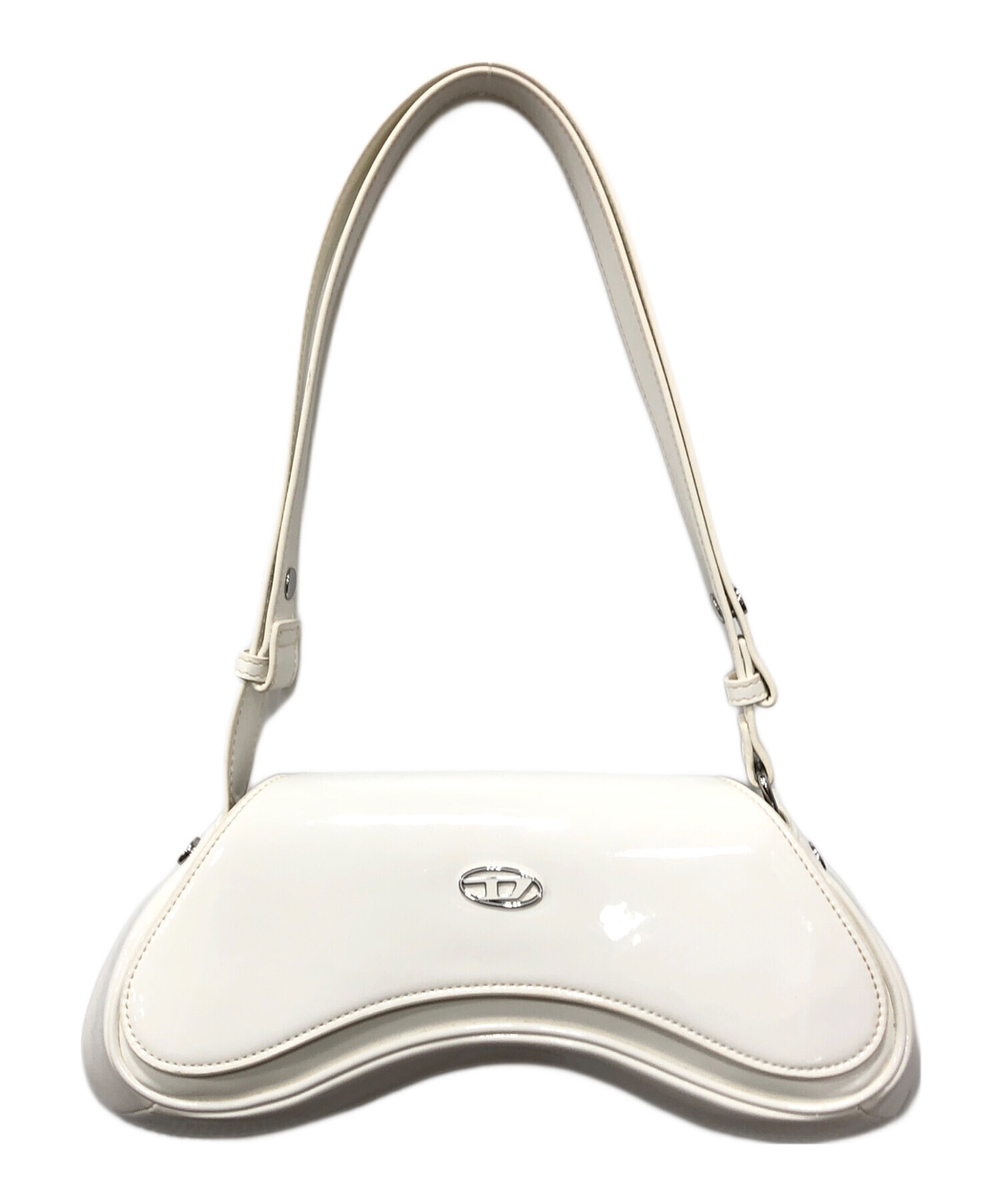 中古・古着通販】DIESEL (ディーゼル) PLAY CROSS BODY BAG ホワイト