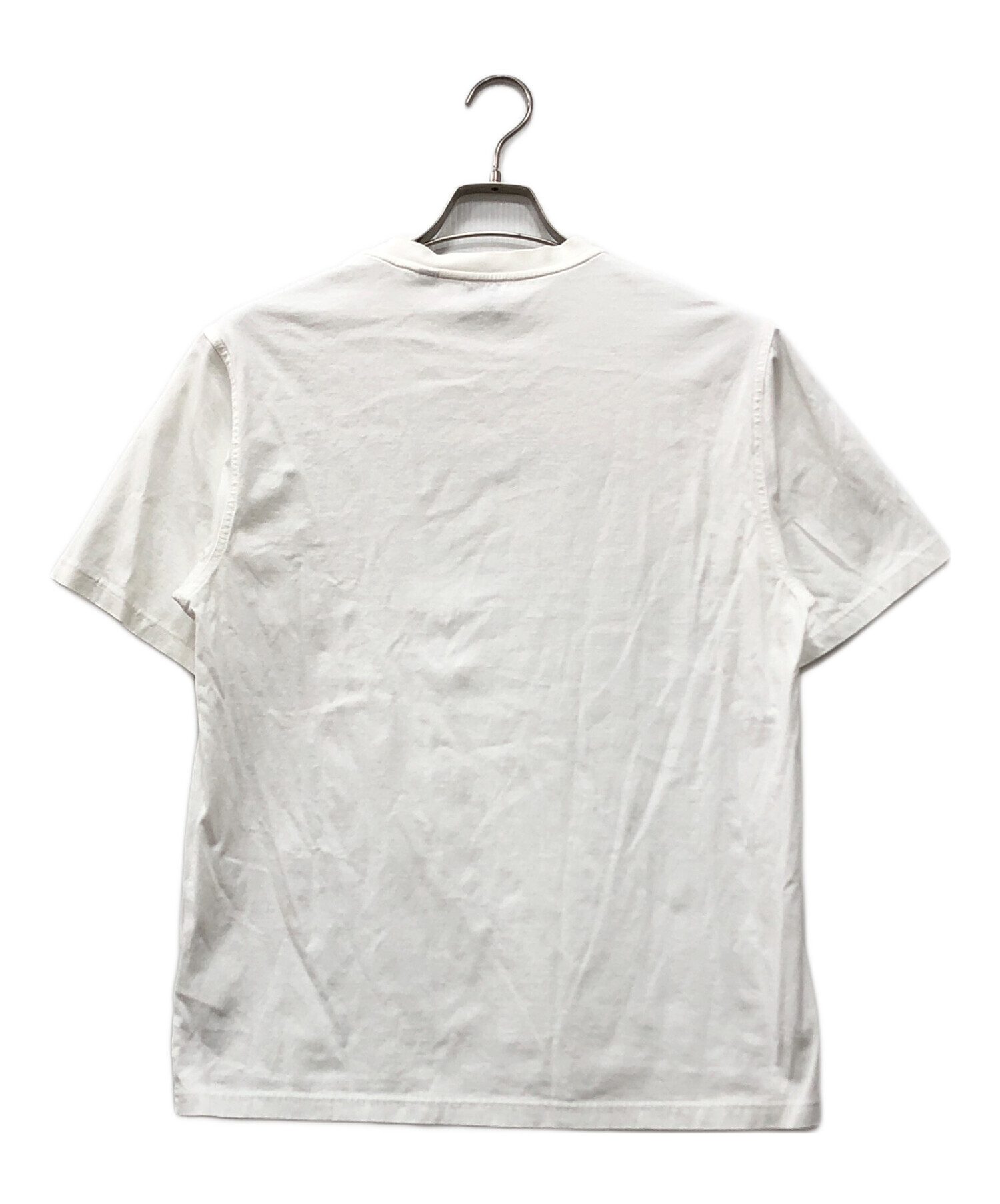 中古・古着通販】BURBERRY (バーバリー) ロゴプリントTシャツ ホワイト