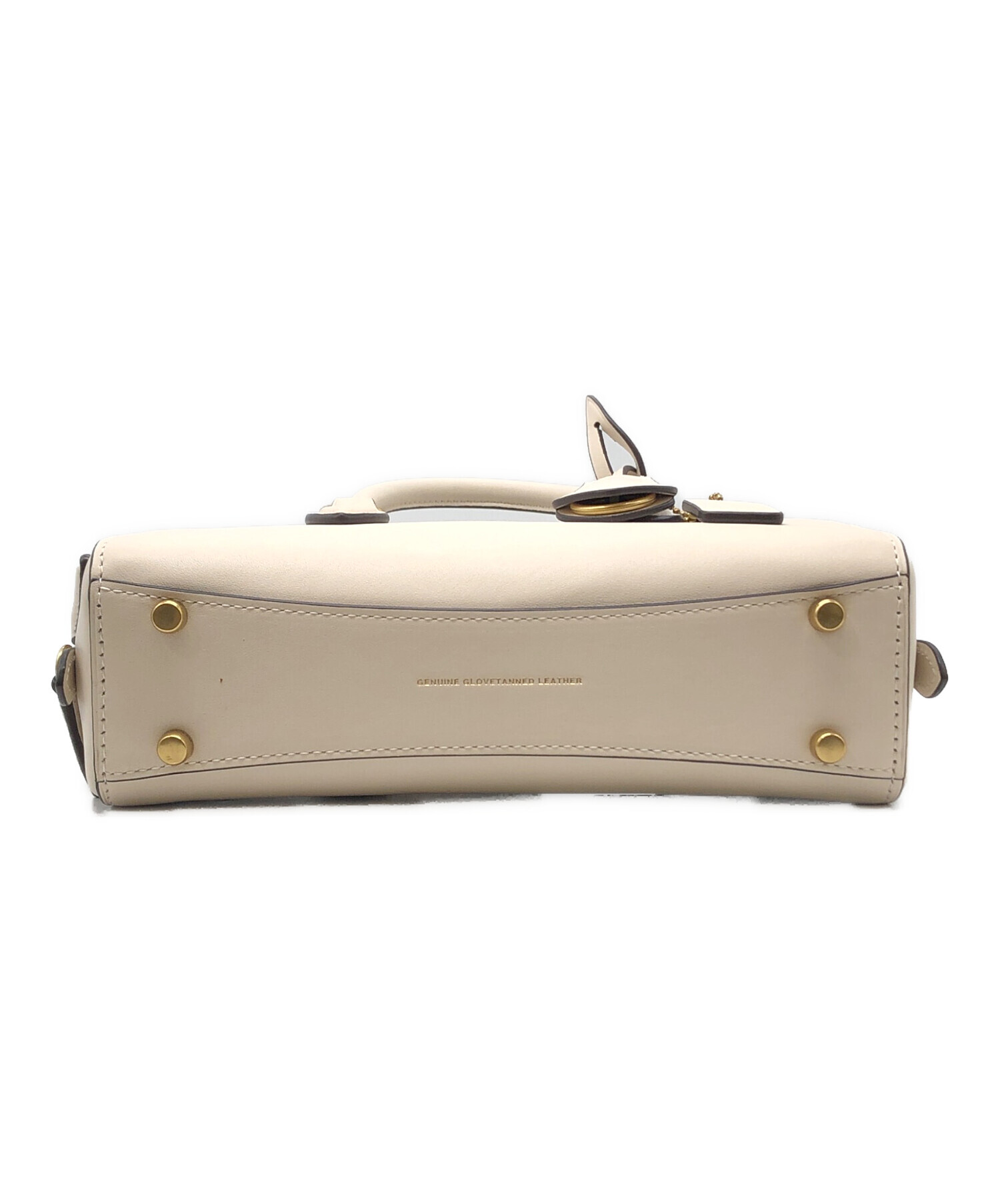 中古・古着通販】COACH (コーチ) 2WAYショルダーバッグ オフホワイト