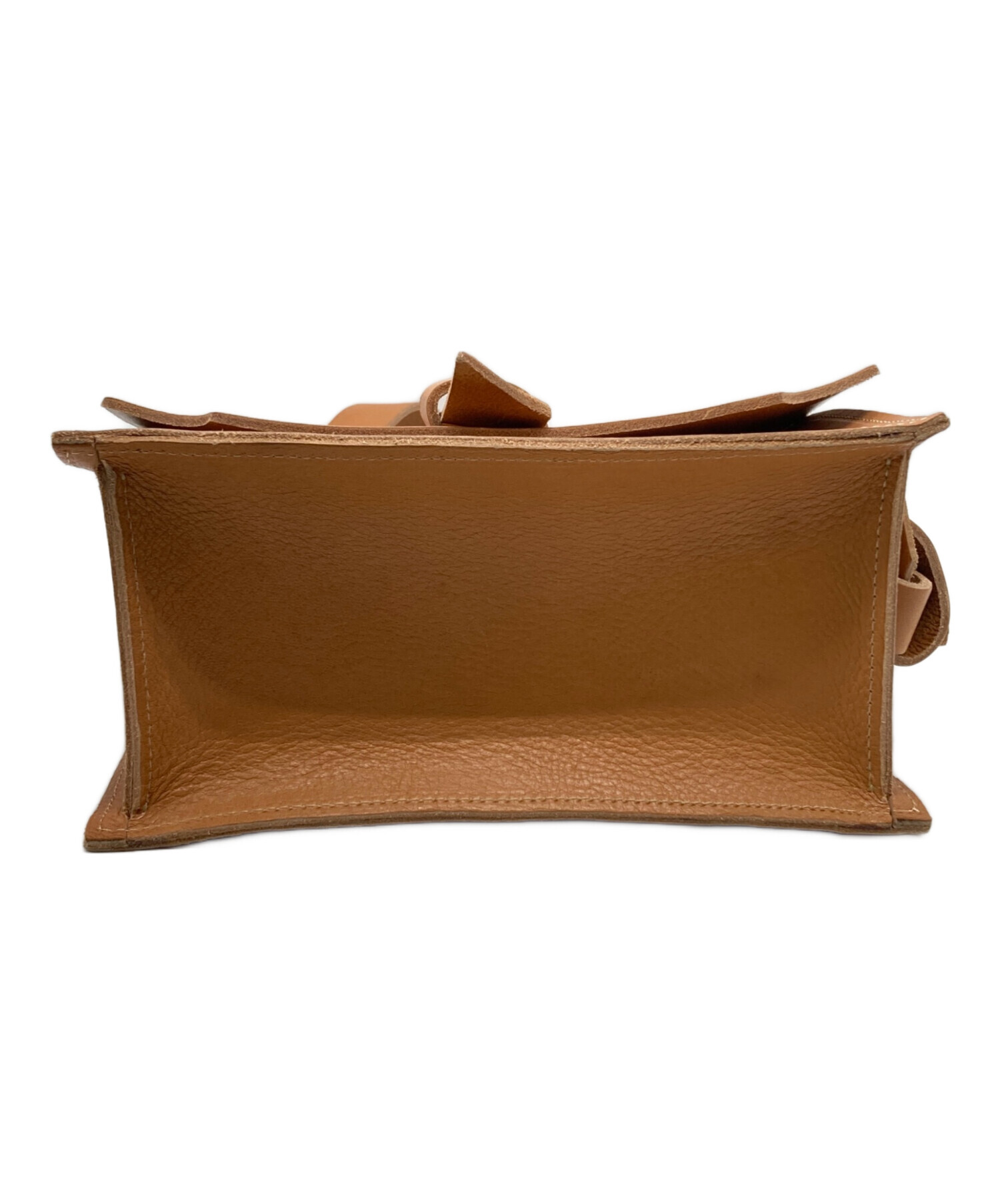 中古・古着通販】archi (アーキ) LEATHER SHOULDER BAG ベージュ