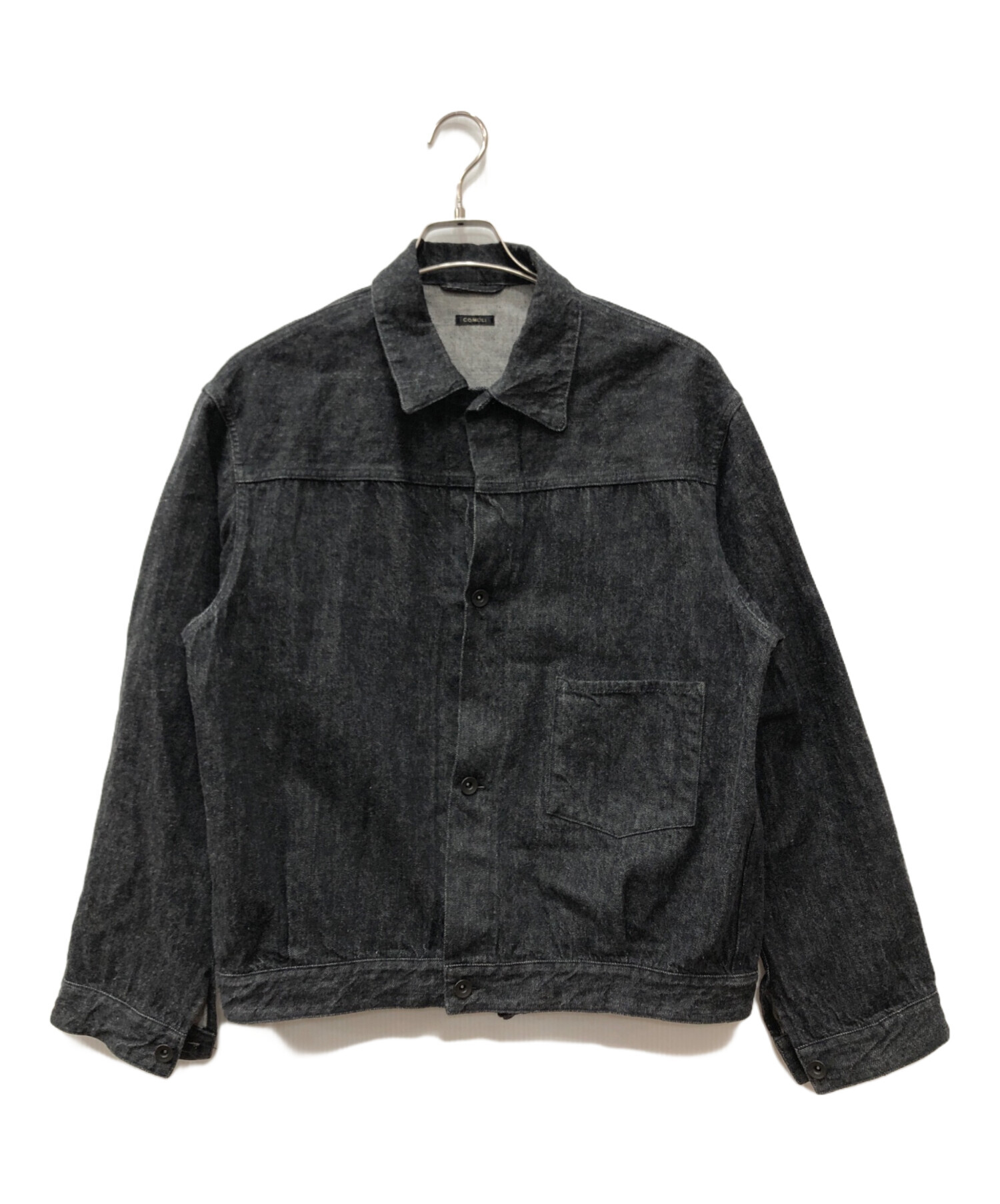 コモリ COMOLI デニム　ジャケット1stタイプ シンチバック　トラッカー 中古・古着通販】COMOLI (コモリ) シンチバック付き デニム トラッカー