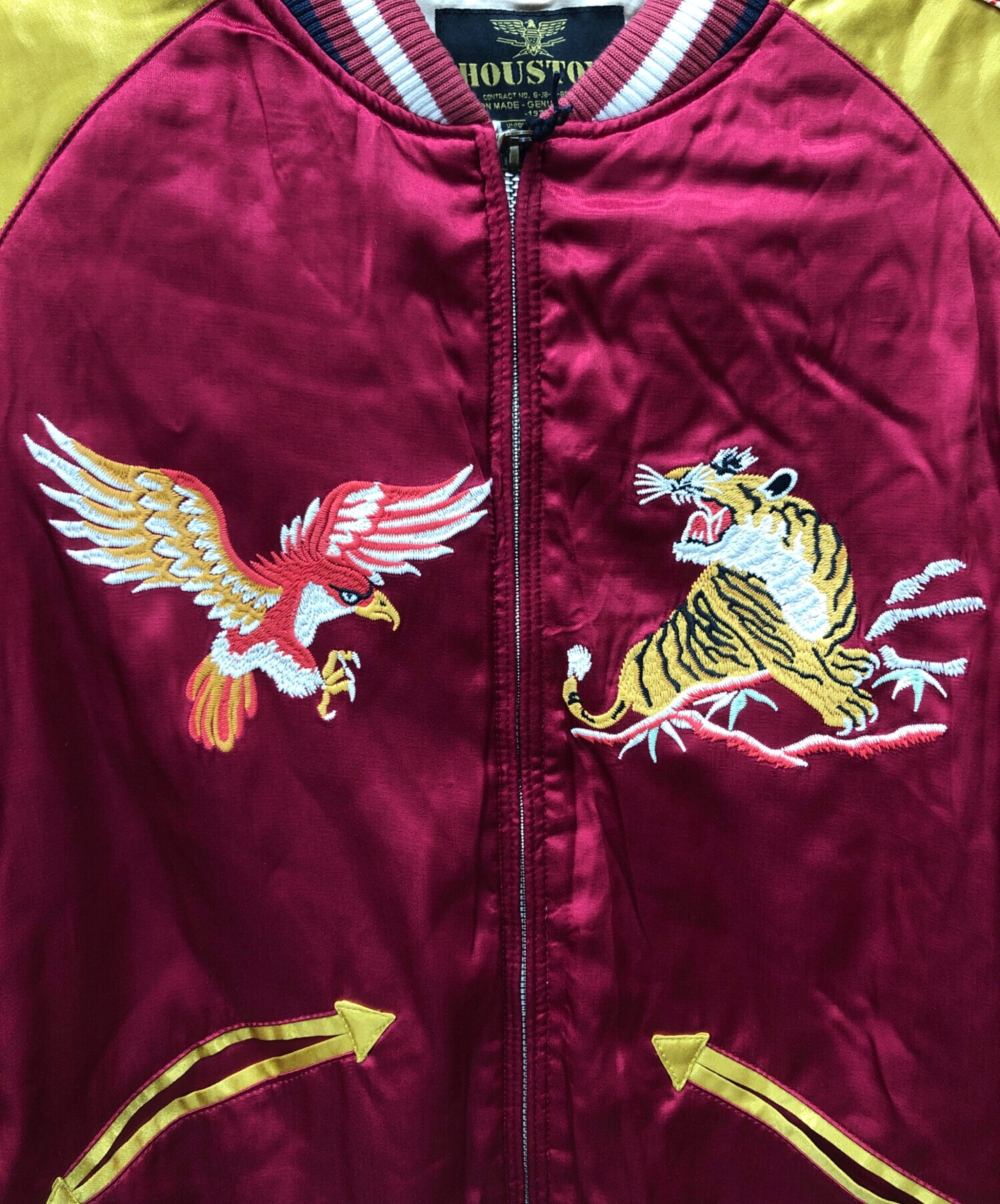中古・古着通販】HOUSTON (ヒューストン) スカジャン レッド サイズ:M