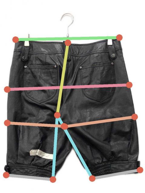 中古・古着通販】ALICE AUAA (アリスアウアア) シープレザーハーフ