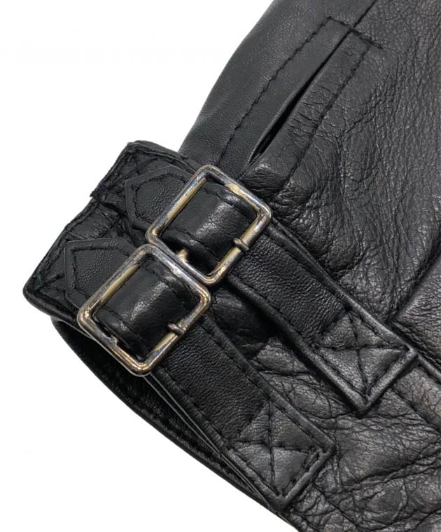 中古・古着通販】ALICE AUAA (アリスアウアア) シープレザーハーフ