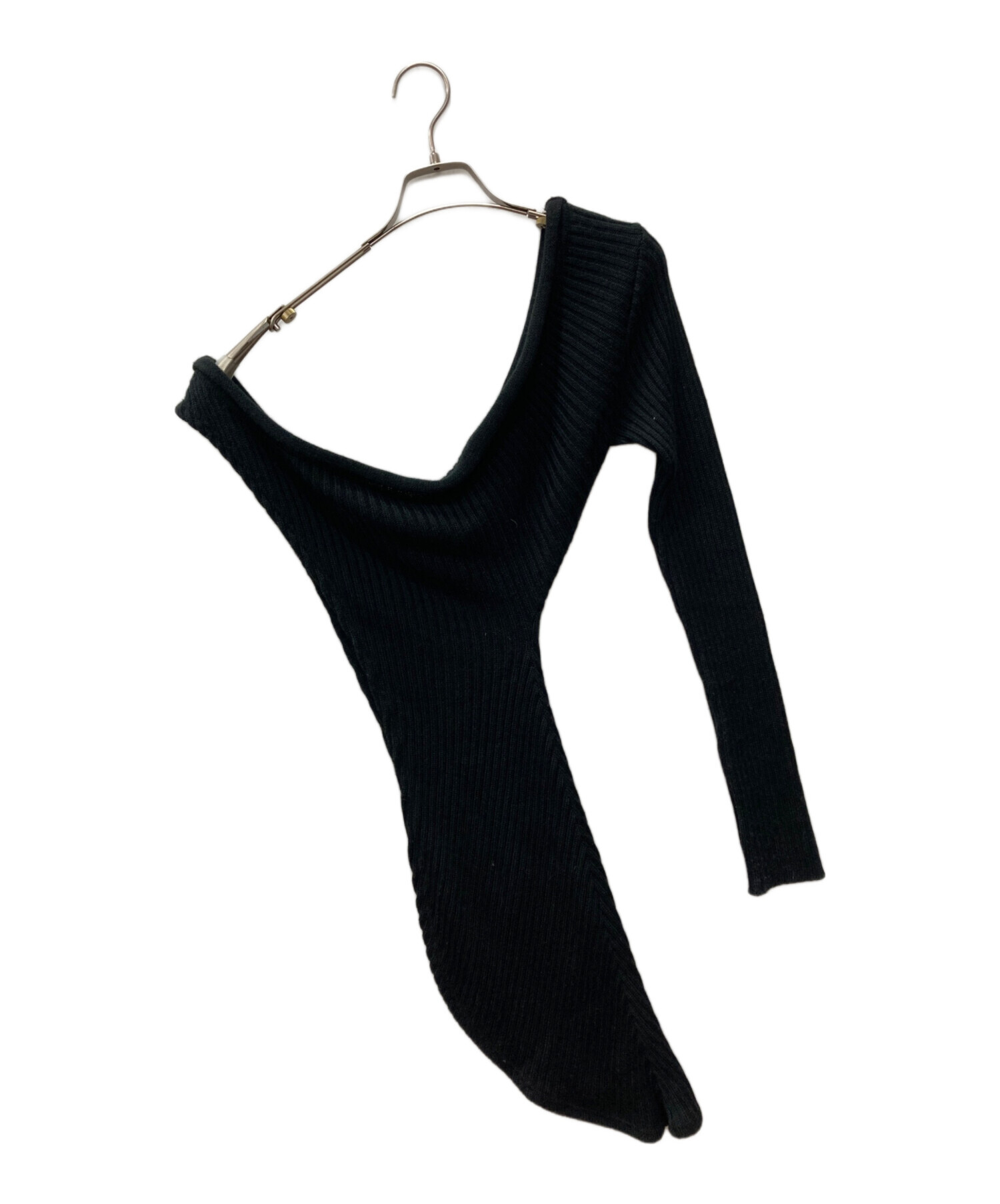 中古・古着通販】alice auaa (アリスアウアア) 変形ニット ブラック