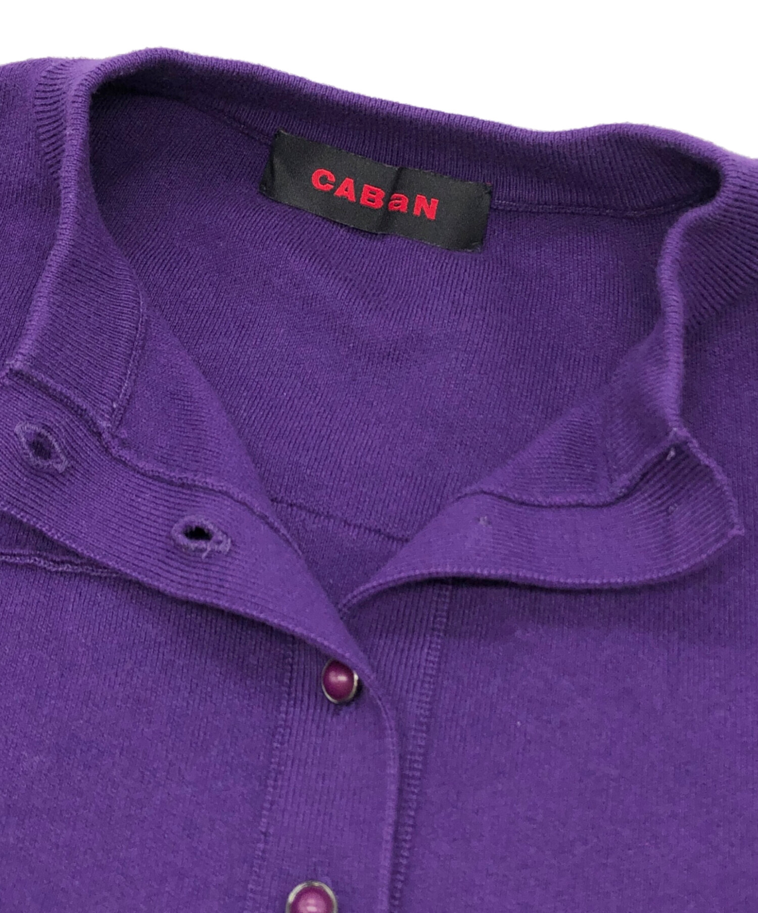中古・古着通販】CABaN (キャバン) コットンカシミヤ クルーネック 