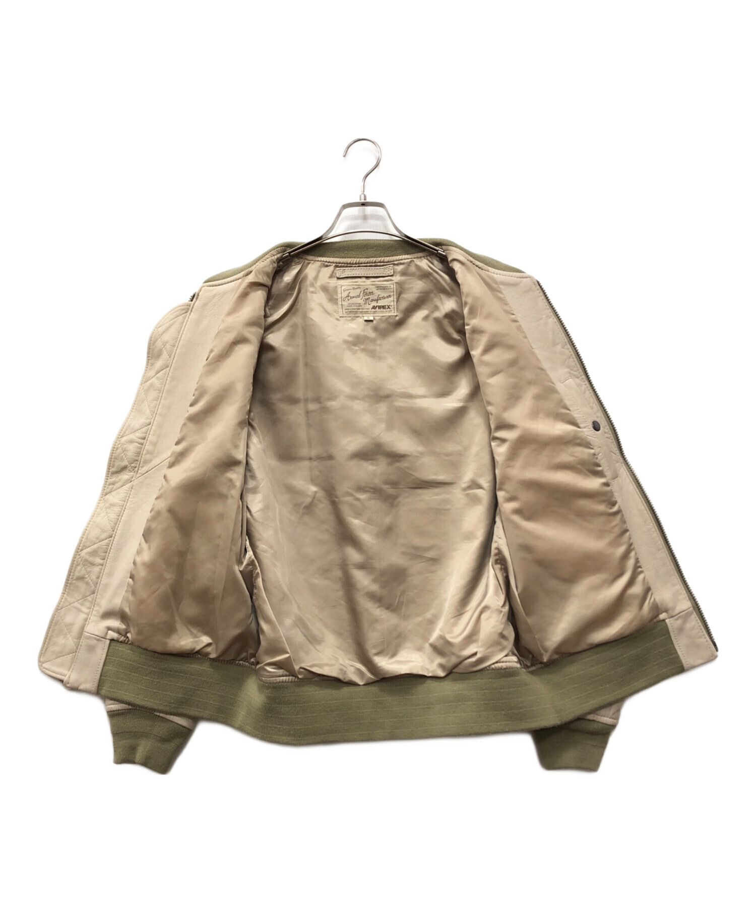 中古・古着通販】AVIREX (アヴィレックス) レザーフライトジャケット