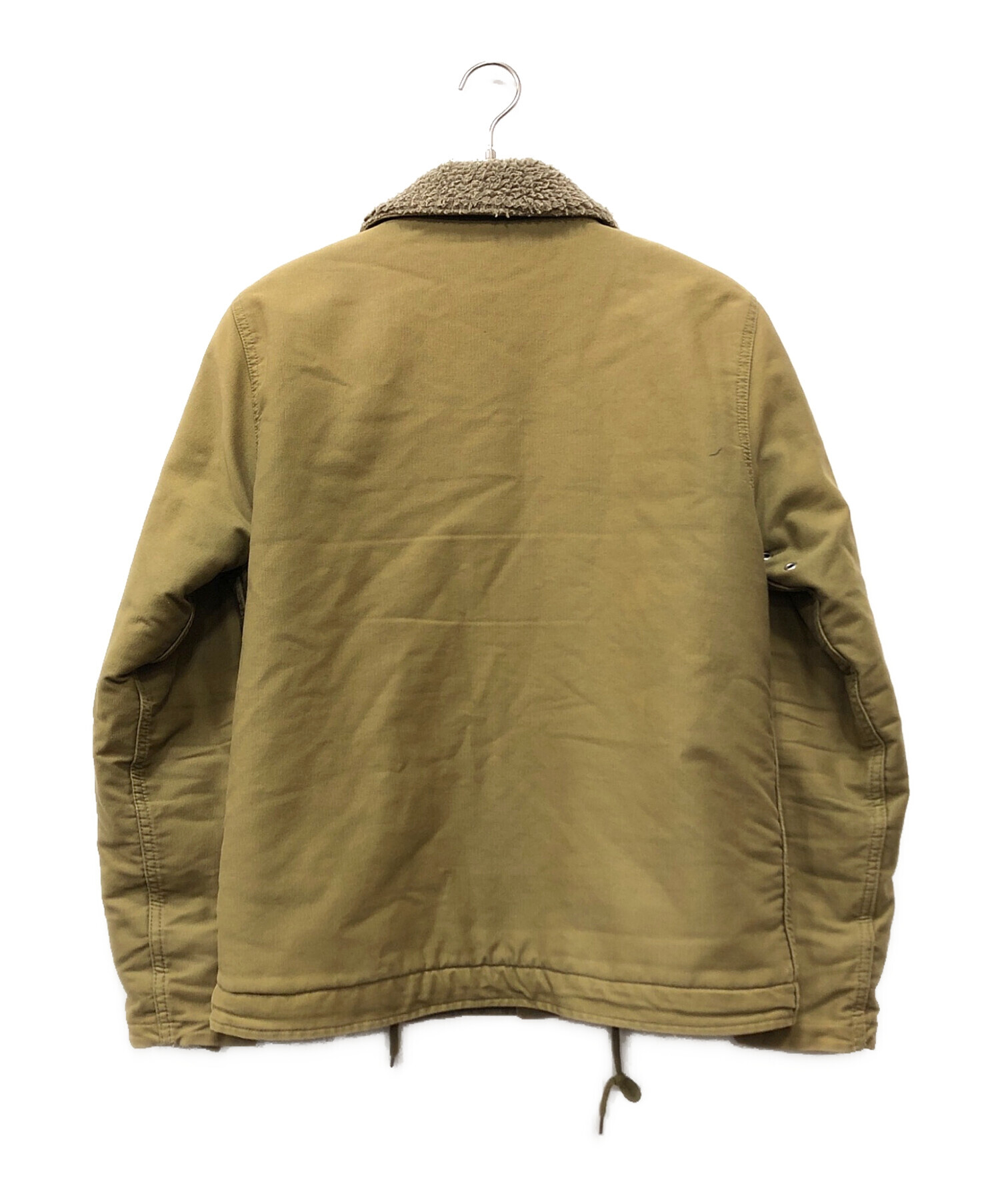 中古・古着通販】waiper (ワイパー) N-1デッキジャケット ベージュ 