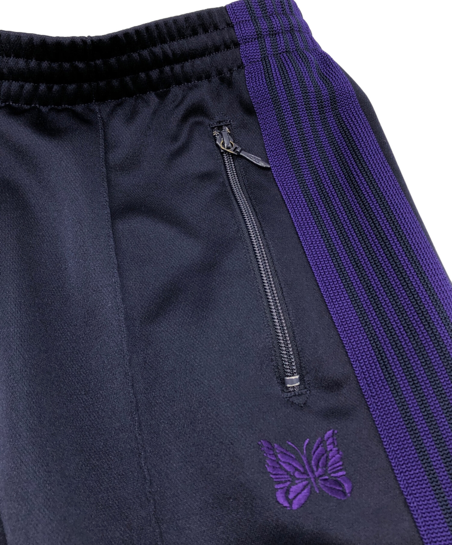 中古・古着通販】Needles (ニードルズ) トラックパンツ ネイビー