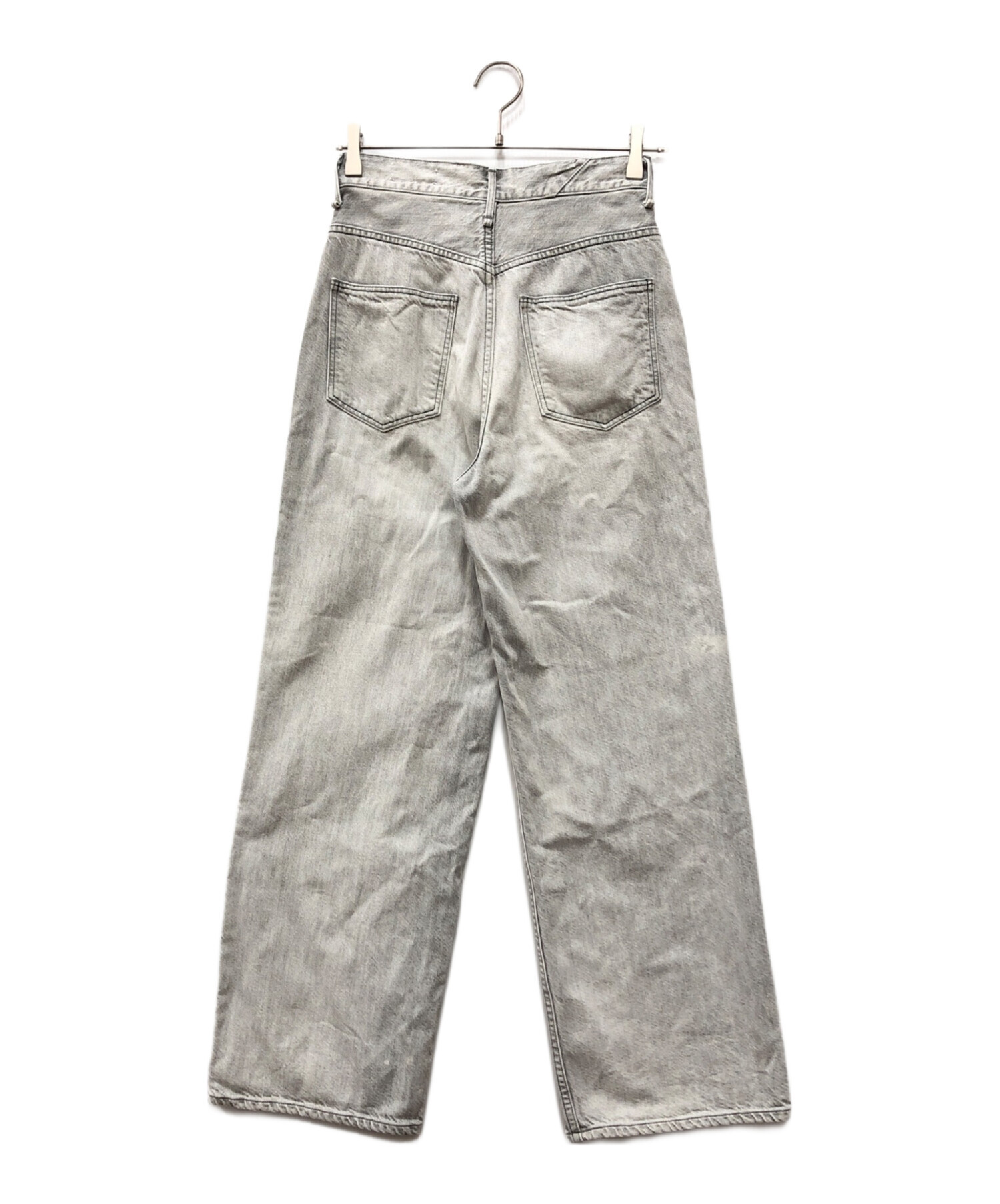 中古・古着通販】upper hights (アッパーハイツ) デニムパンツ グレー