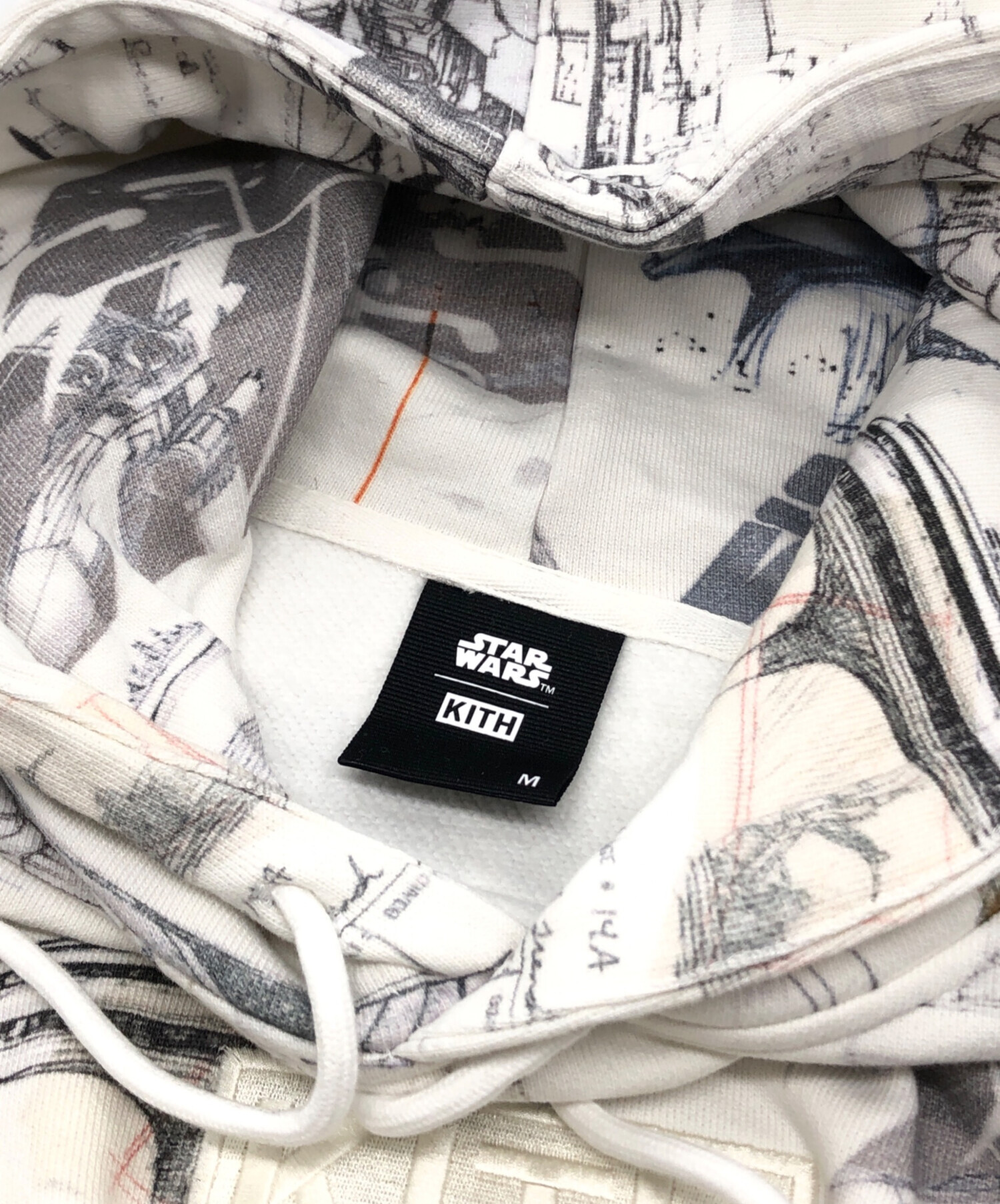 新品タグ付きKITH スターウォーズ XL ボックスロゴパーカー Kith × Star Wars スターウォーズ パーカー 【公式通販】