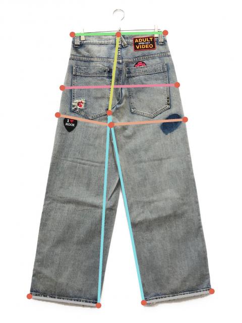 中古・古着通販】jaded london (ジェイデッドロンドン) クラッシュ