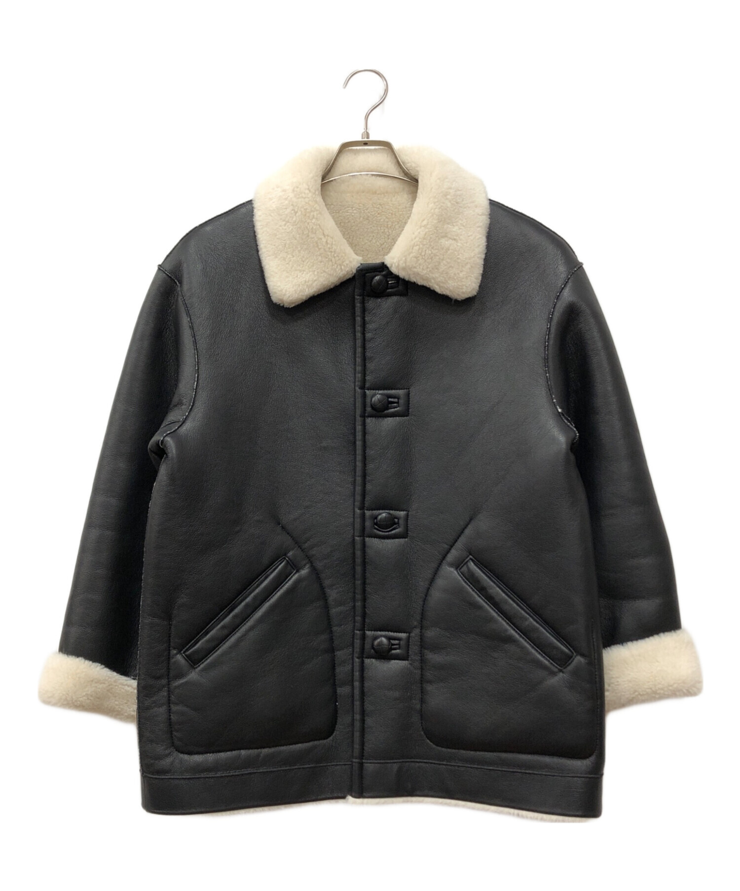 中古・古着通販】BEAUTY&YOUTH (ビューティーアンドユース) エコレザー 