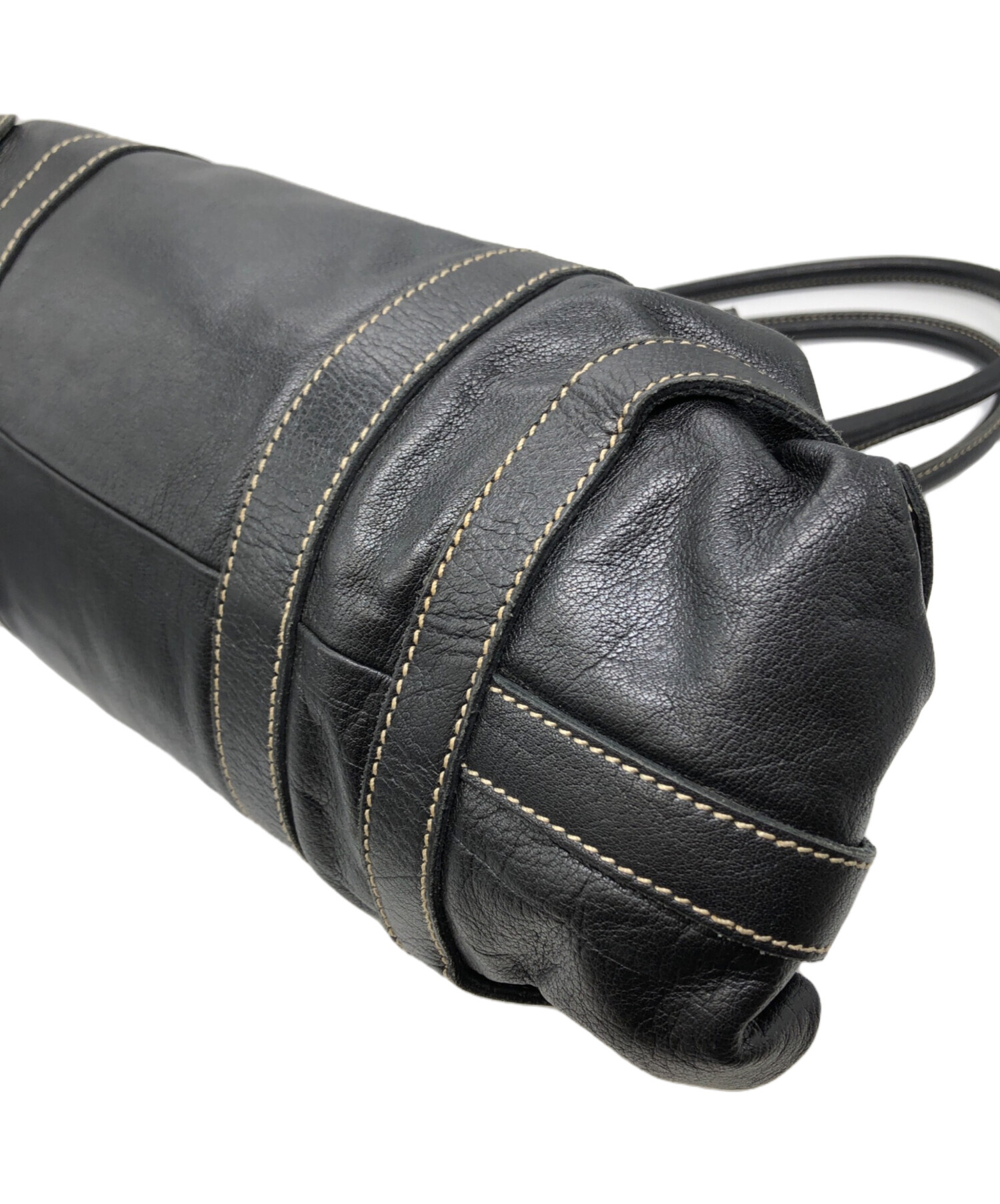 中古・古着通販】PRADA (プラダ) ミニボストンバッグ ブラック