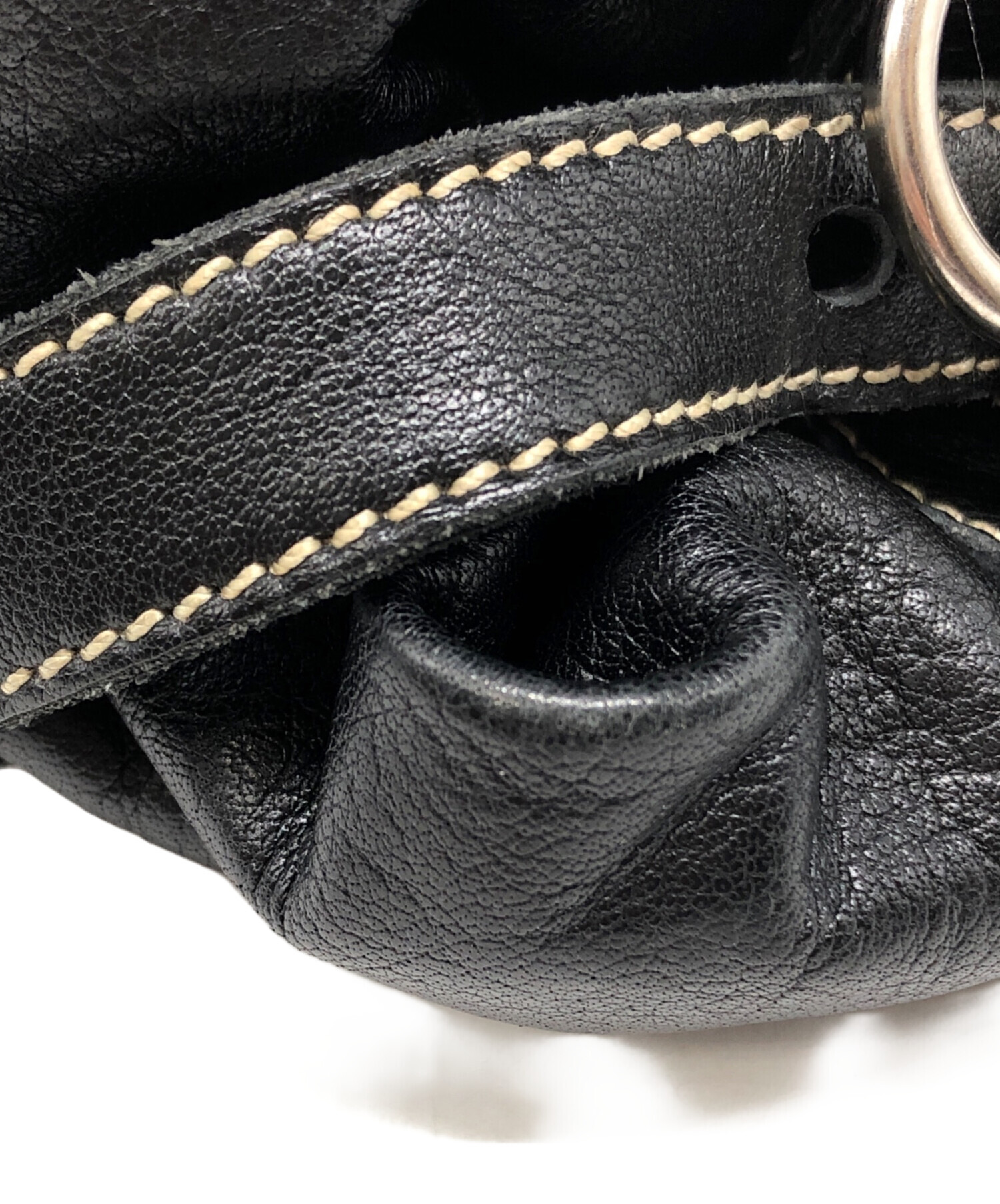 中古・古着通販】PRADA (プラダ) ミニボストンバッグ ブラック