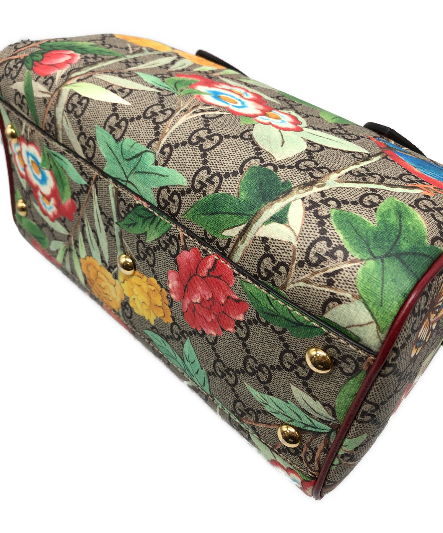 中古・古着通販】GUCCI (グッチ) GGスプリーム2WAYショルダーバッグ 