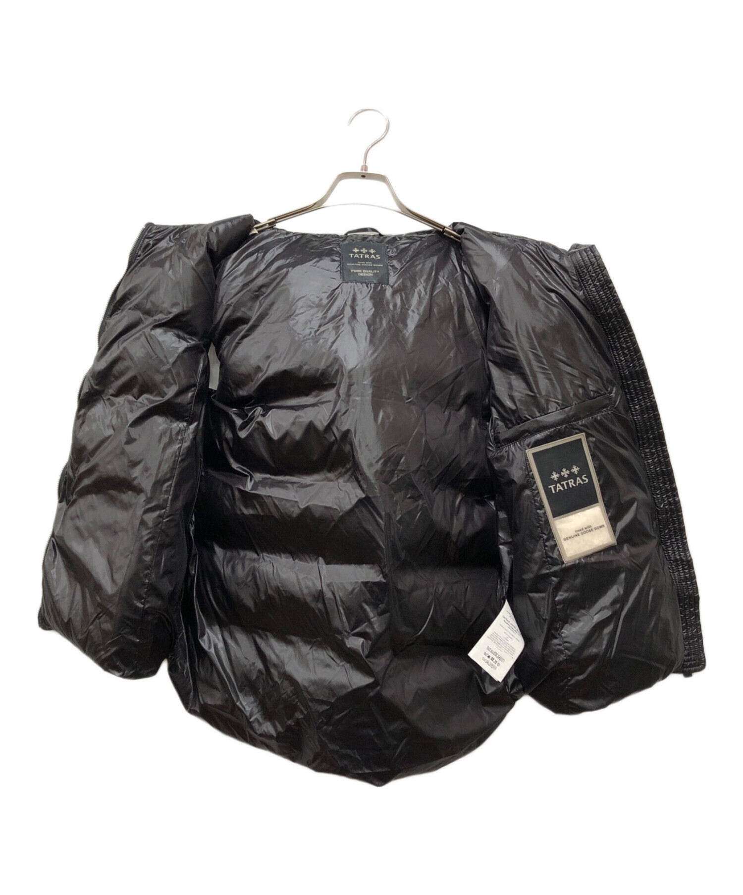 中古・古着通販】TATRAS (タトラス) ダウンベスト ブラック サイズ:03