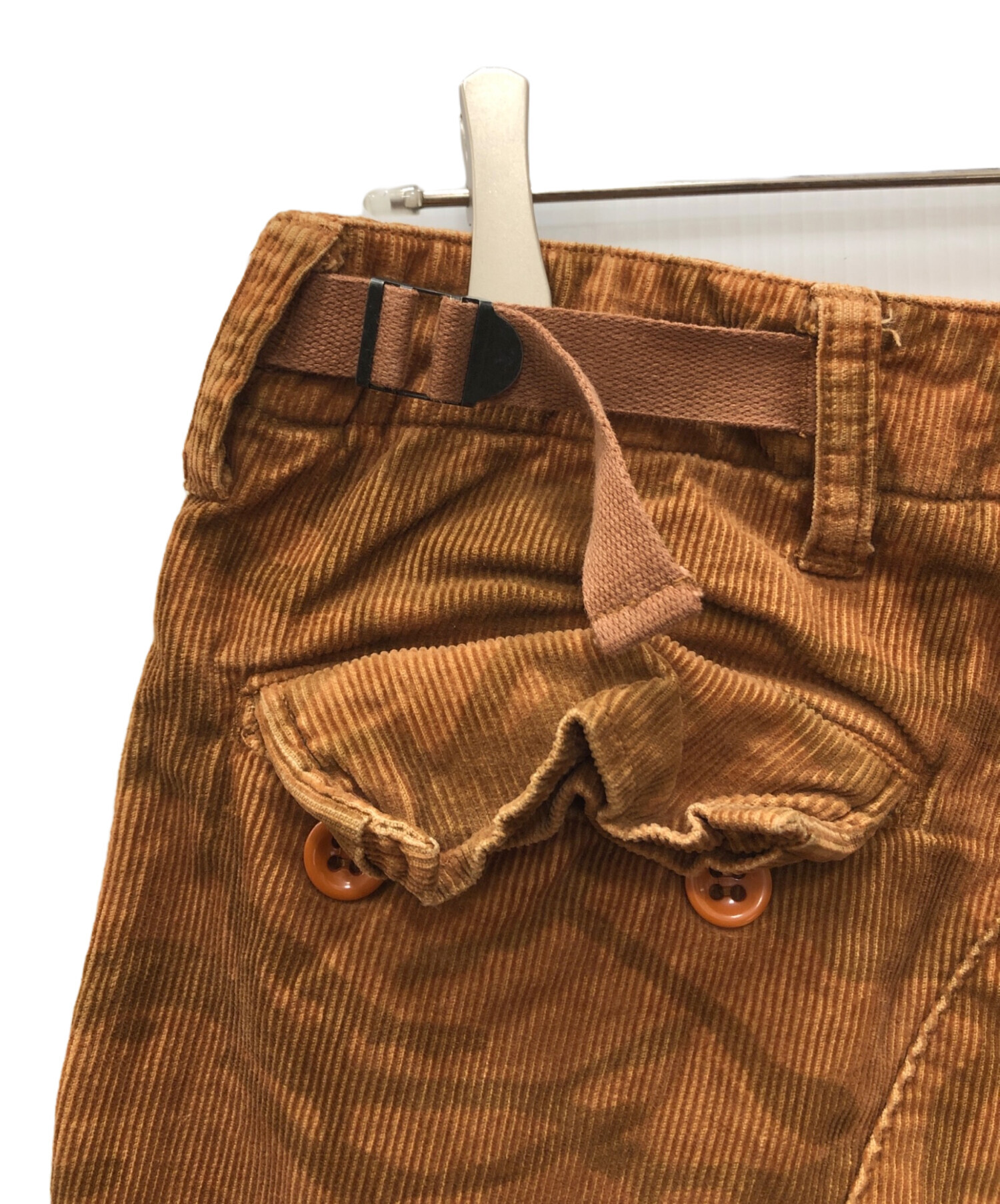 中古・古着通販】stussy (ステューシー) コーデュロイパンツ ブラウン 