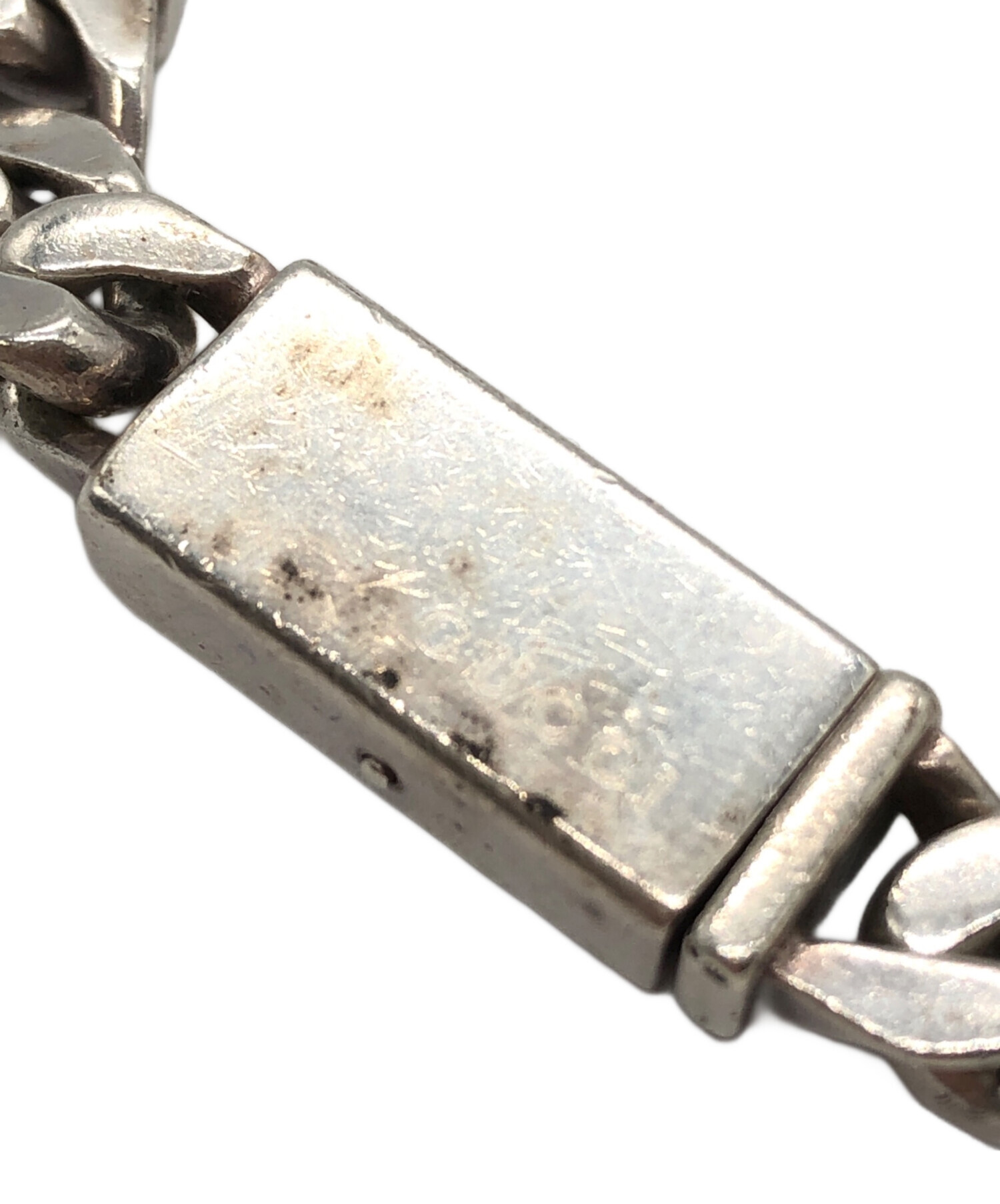 中古・古着通販】GUCCI (グッチ) 喜平チェーンブレスレット シルバー