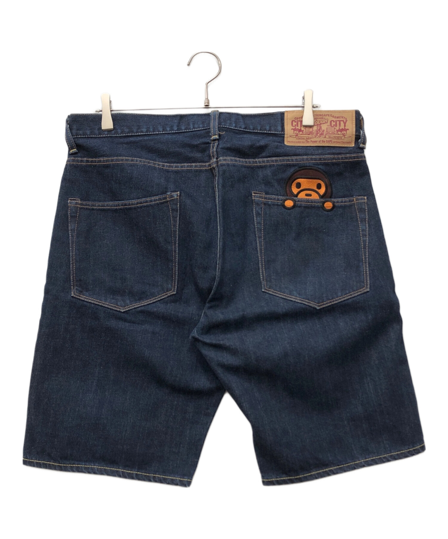 中古・古着通販】A BATHING APE (ア ベイシング エイプ) ハーフデニム