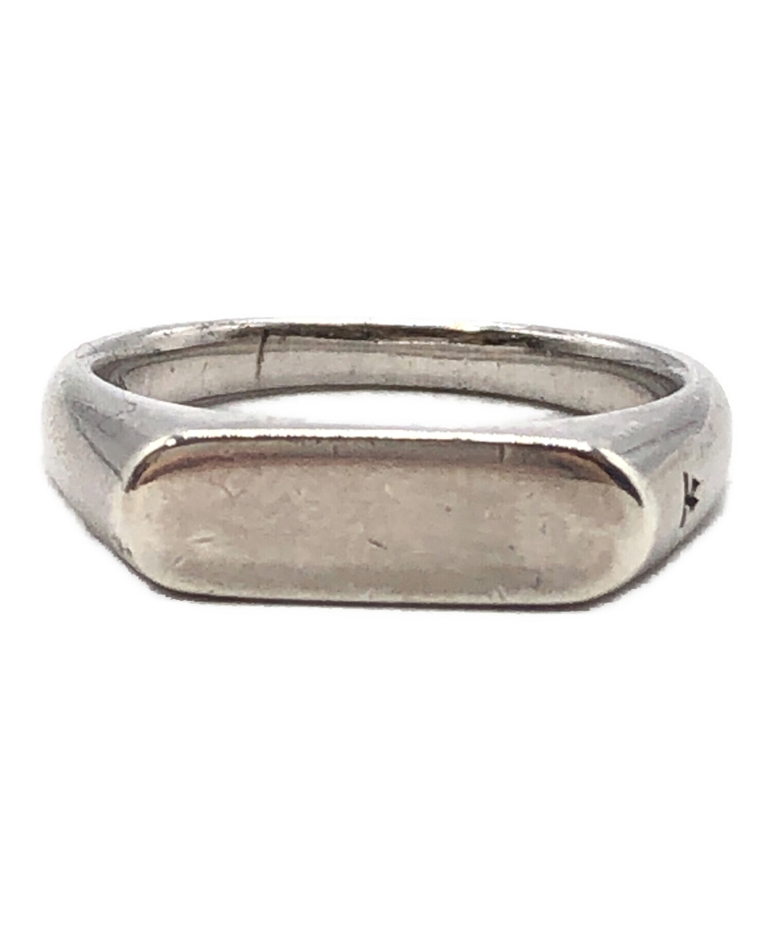 中古・古着通販】TOM WOOD (トムウッド) Knut Ring シルバー サイズ:13