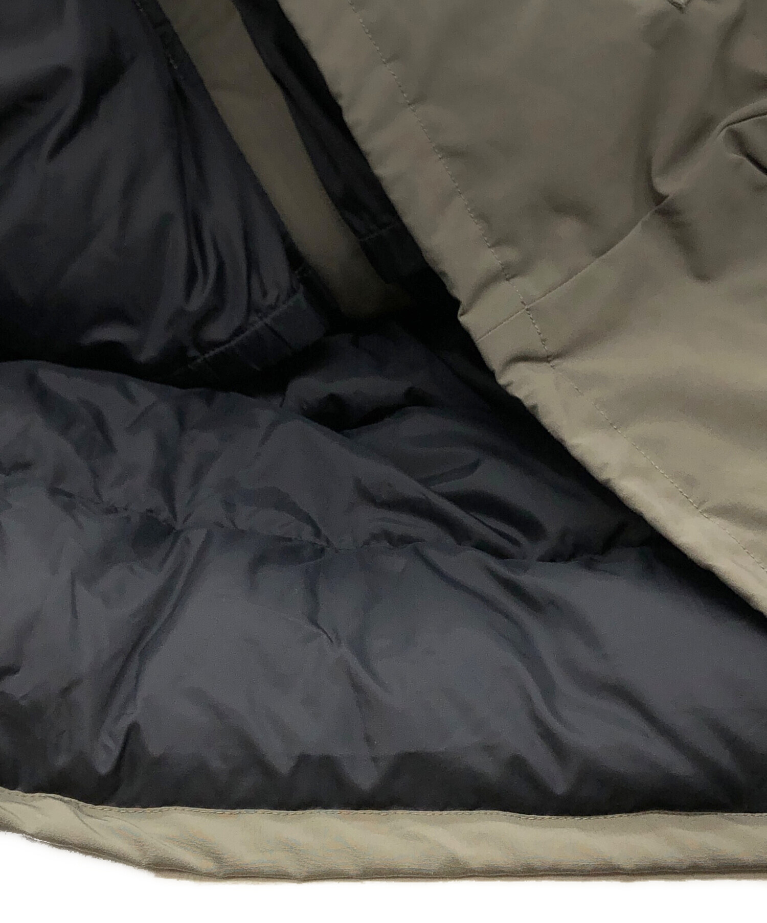 中古・古着通販】DANTON (ダントン) アーミー ダウンジャケット カーキ